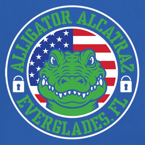 Alligator Alcatraz Everglades FL T-Shirt Immigration Prison ICE Women's Tee - Picture 18 of 22
