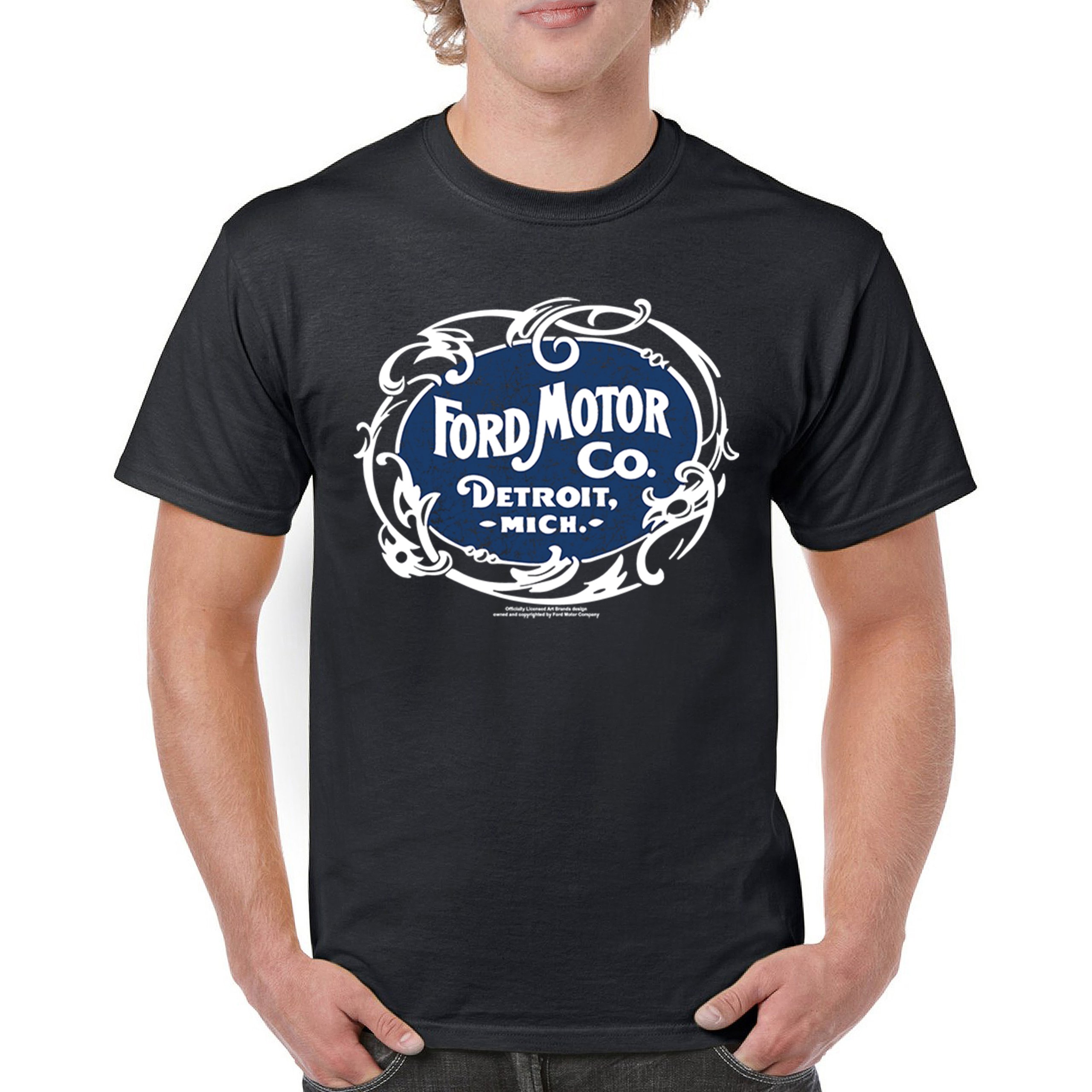 Vintage Ford Motor Co T-shirt Classic Ford Logo Truck Licensed Men’s Tee