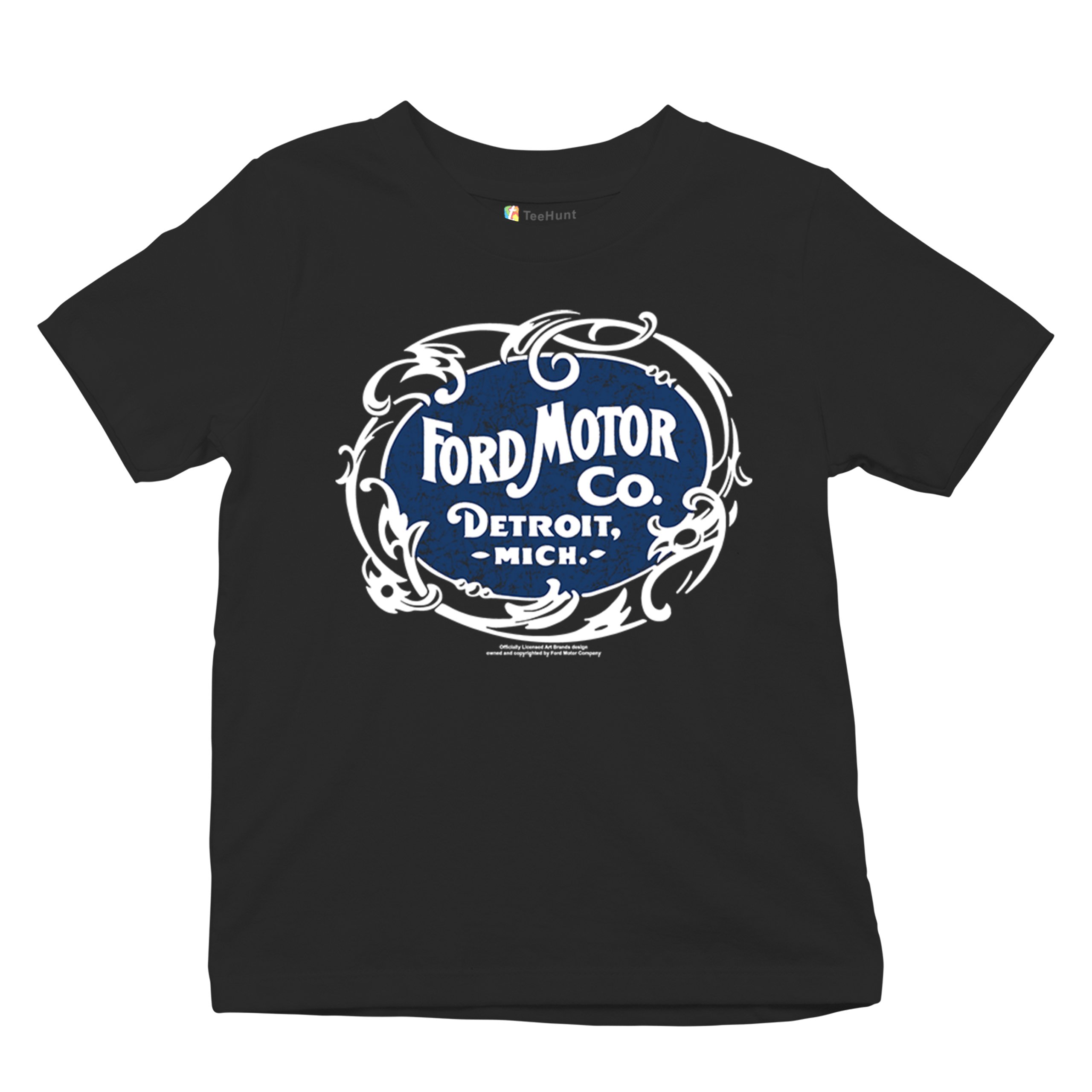 Vintage Ford Motor Co Youth T-shirt Classic Ford Logo Truck Licensed Kids - Picture 6 of 36