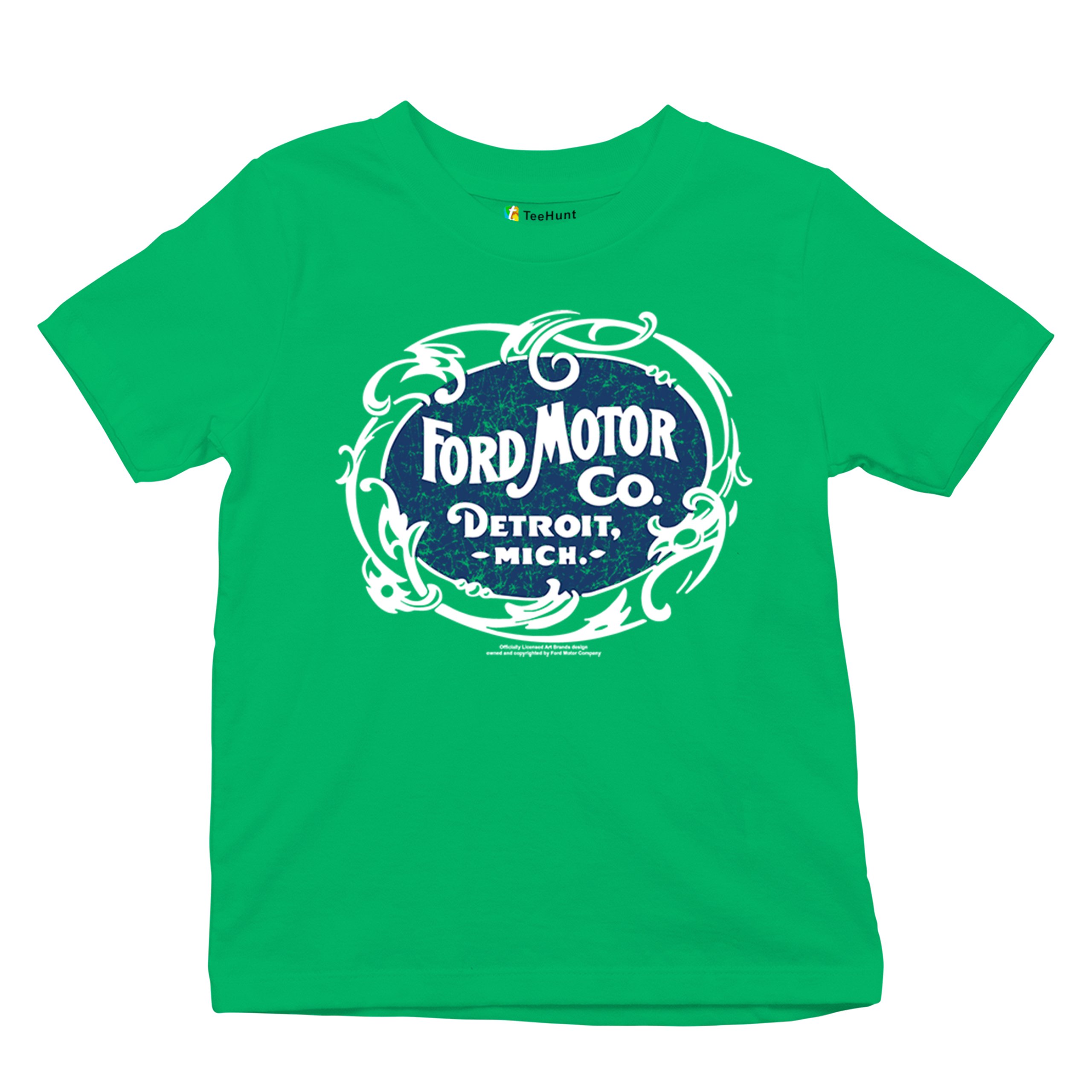 Vintage Ford Motor Co Youth T-shirt Classic Ford Logo Truck Licensed Kids - Picture 27 of 36
