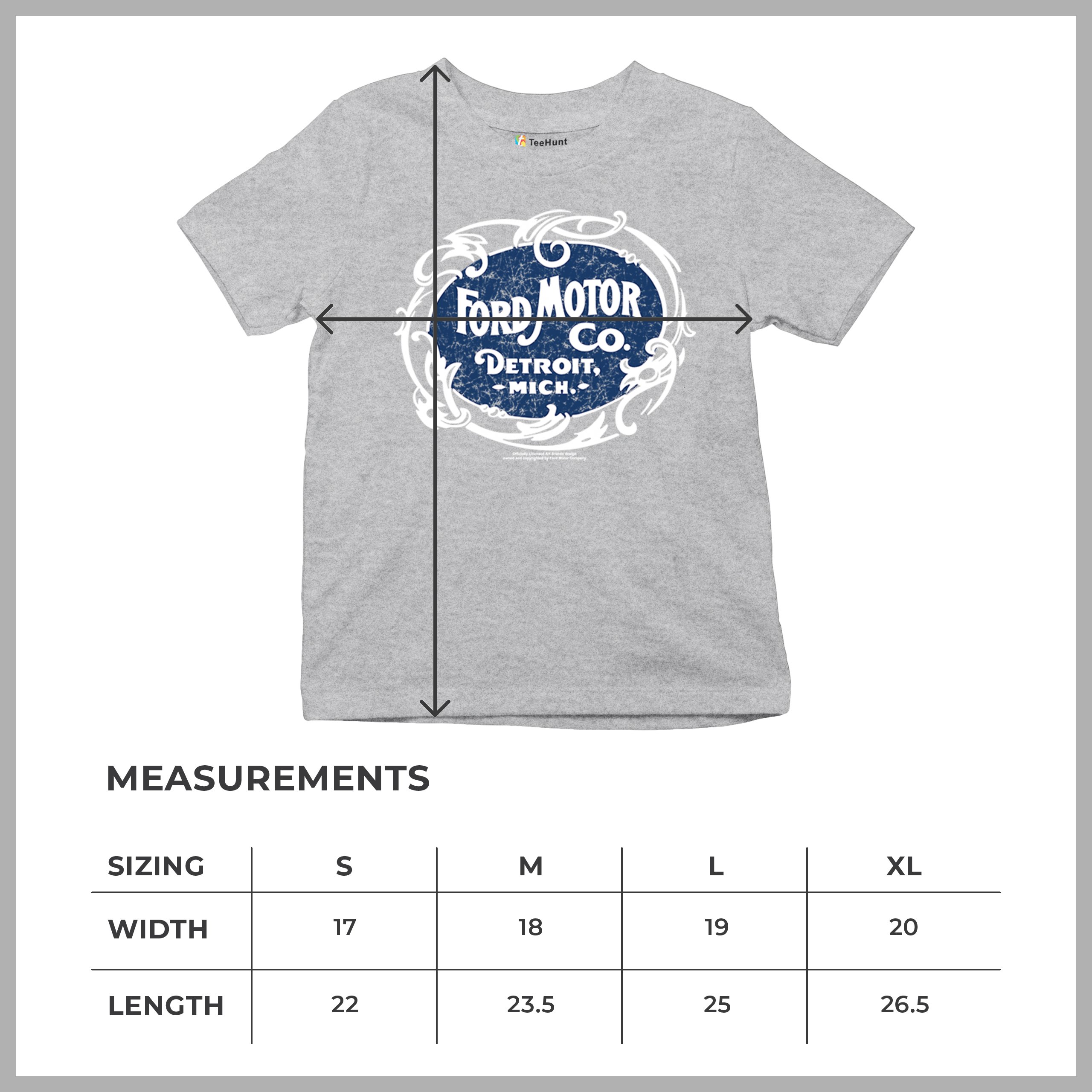Vintage Ford Motor Co Youth T-shirt Classic Ford Logo Truck Licensed Kids - Picture 15 of 36