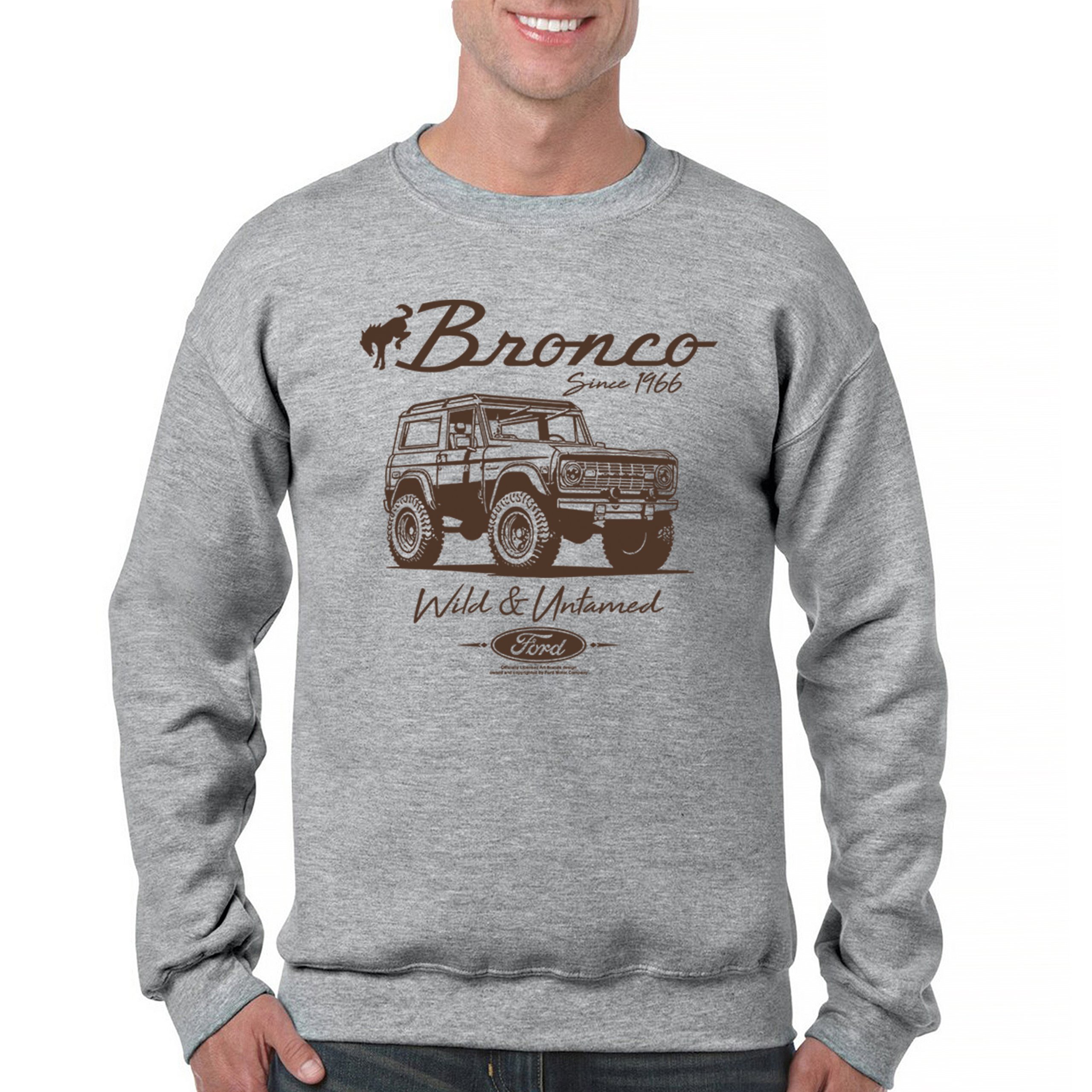 Ford Bronco Wild and Untamed Since 1966 Sweatshirt Retro Off Road