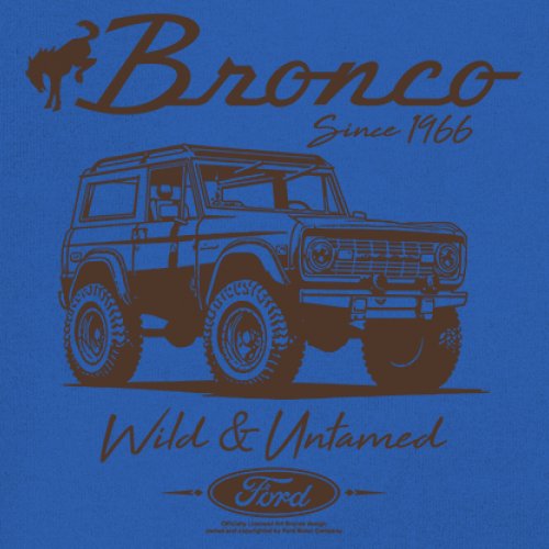 Ford Bronco Wild and Untamed Since 1966 Youth T-shirt Retro Off Road 4x4 Kids - Picture 25 of 36
