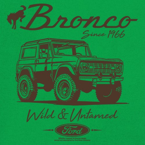 Ford Bronco Wild and Untamed Since 1966 Youth T-shirt Retro Off Road 4x4 Kids - Picture 18 of 36
