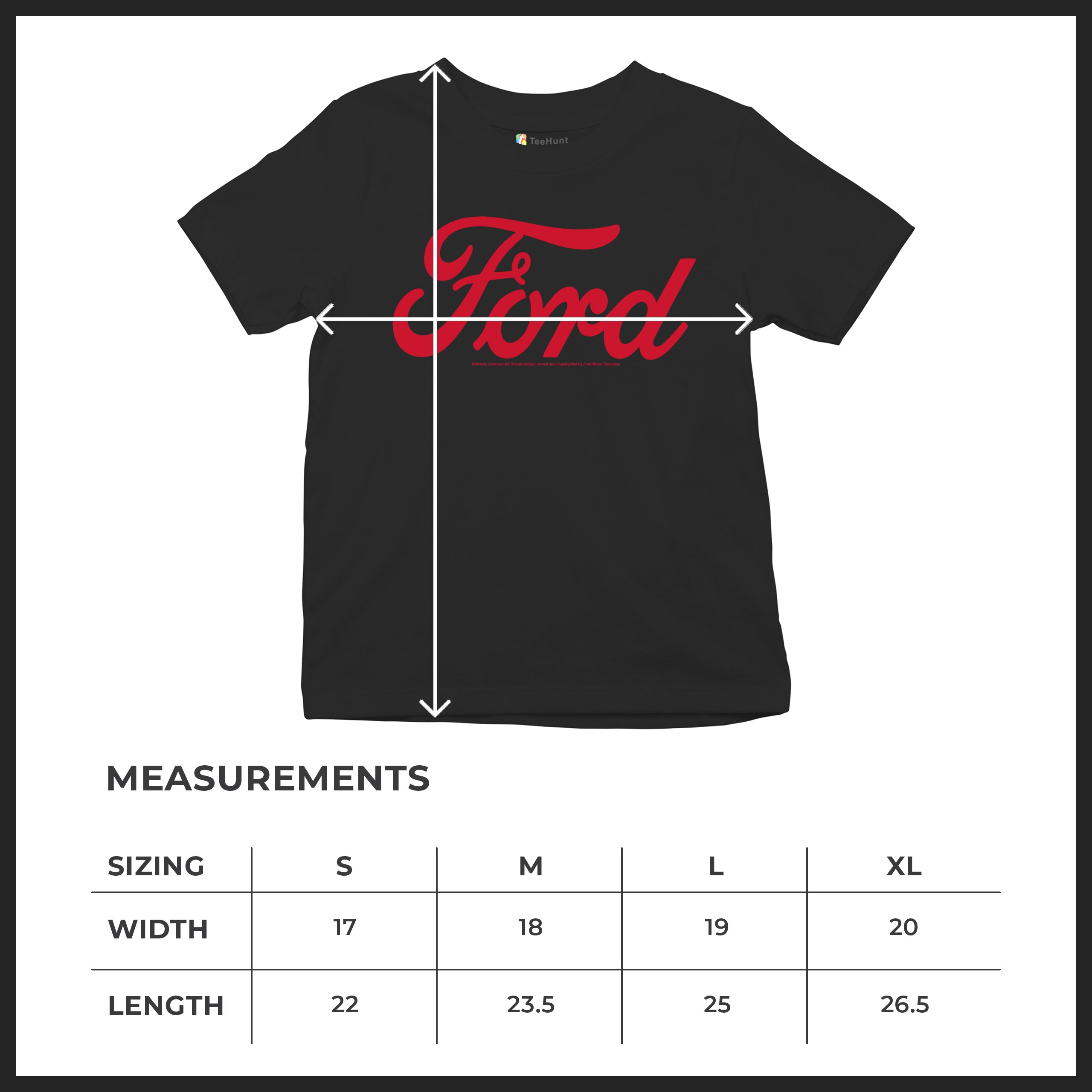 Ford Red Logo Youth T-shirt Official Trademarked Licensed Classic Retro Kids - Picture 8 of 43