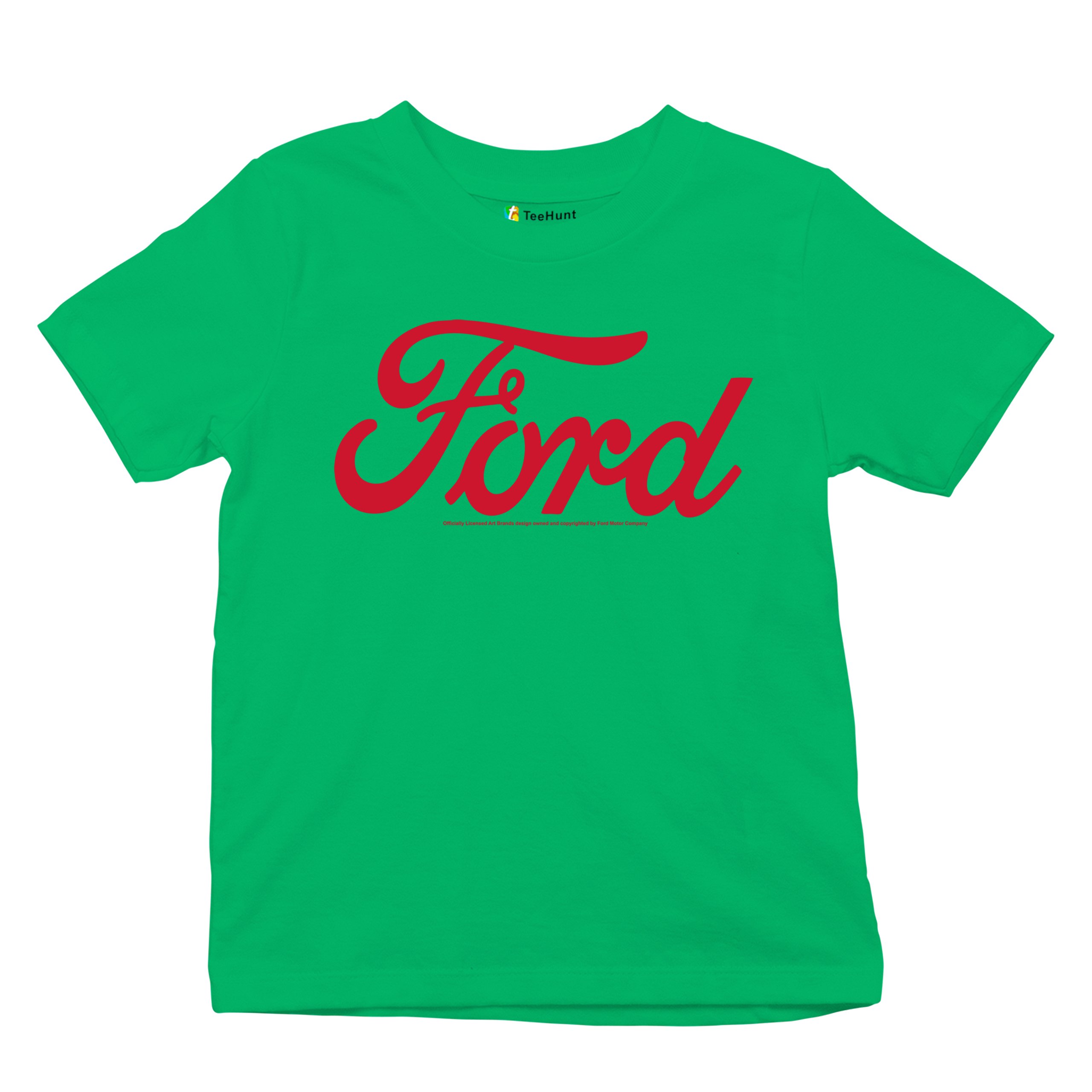 Ford Red Logo Youth T-shirt Official Trademarked Licensed Classic Retro Kids - Picture 27 of 43