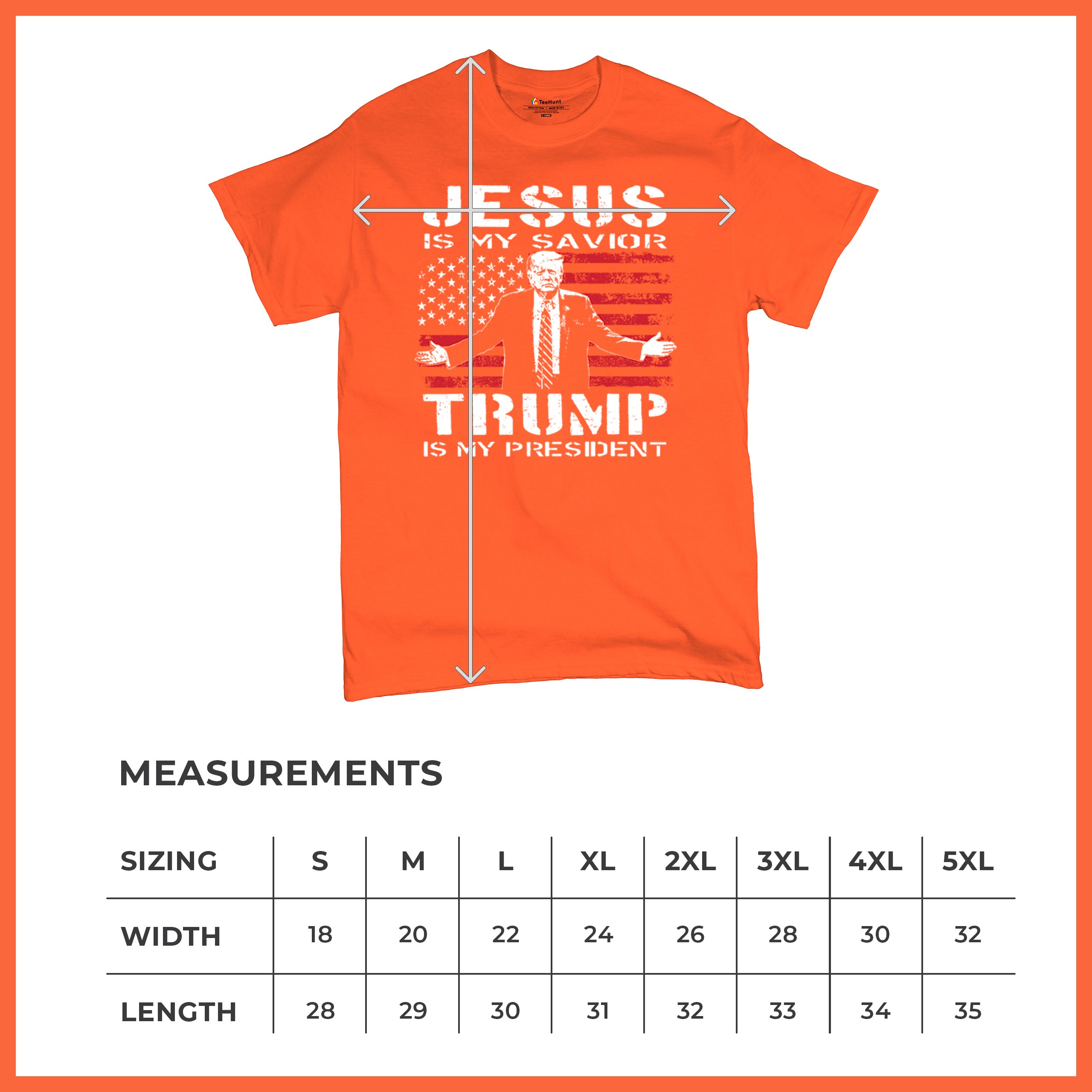 Jesus Is My Savior Trump Is My President T-shirt MAGA America First Men's Tee - Picture 22 of 85