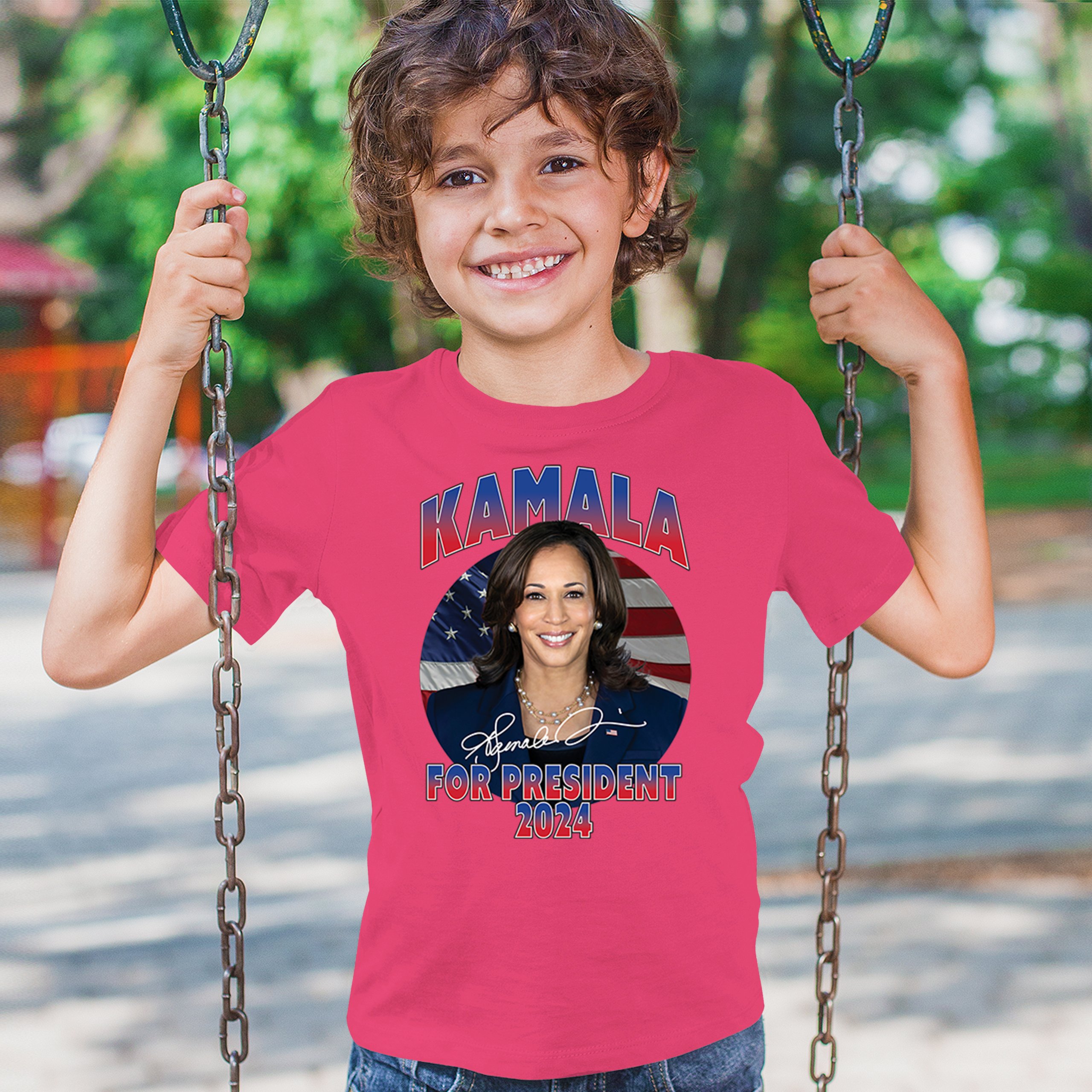 Kamala For President 2024 Youth T-shirt President 47 Harris I'm Speaking Kids - Picture 47 of 50