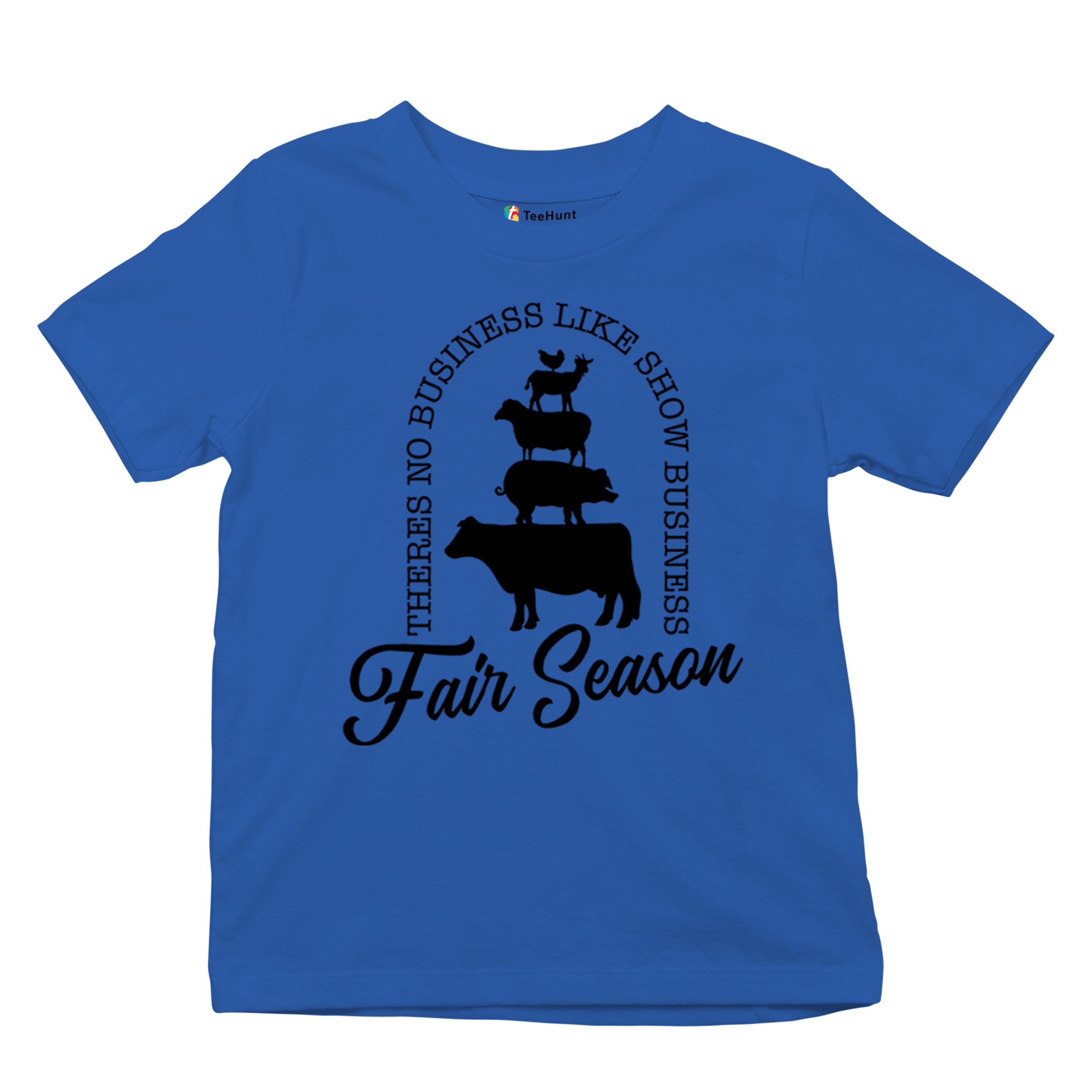 Fair Season Youth T-shirt Country Farm Life Farmer Pride Agricultural 4-H Kids - Picture 34 of 43