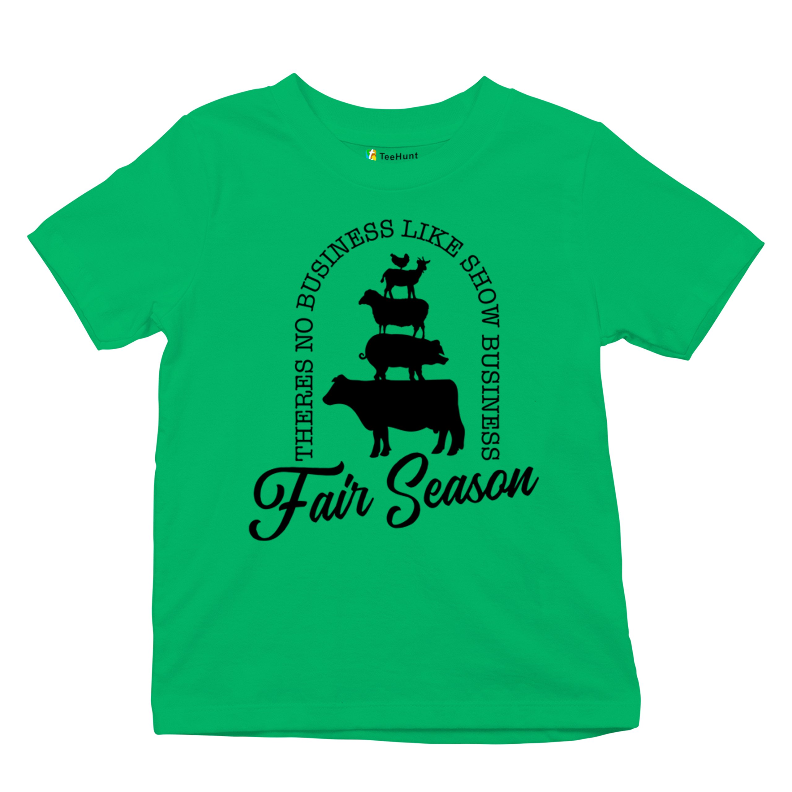 Fair Season Youth T-shirt Country Farm Life Farmer Pride Agricultural 4-H Kids - Picture 27 of 43