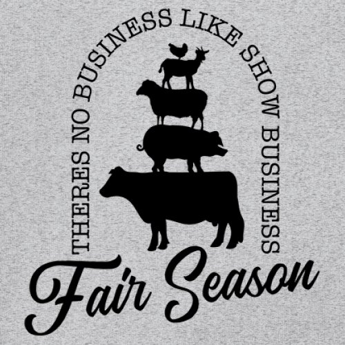 Fair Season Youth T-shirt Country Farm Life Farmer Pride Agricultural 4-H Kids - Picture 11 of 43