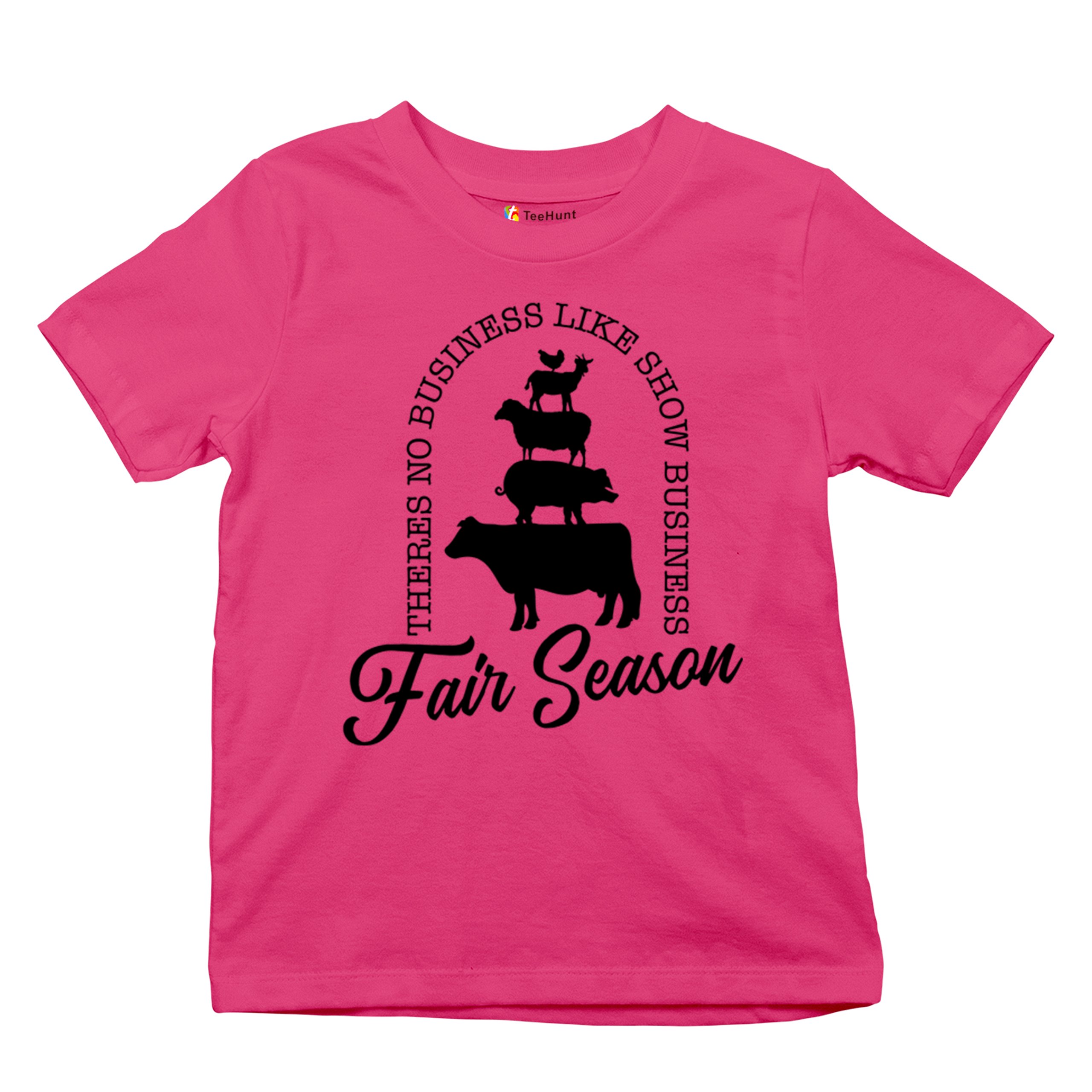 Fair Season Youth T-shirt Country Farm Life Farmer Pride Agricultural 4-H Kids - Picture 41 of 43