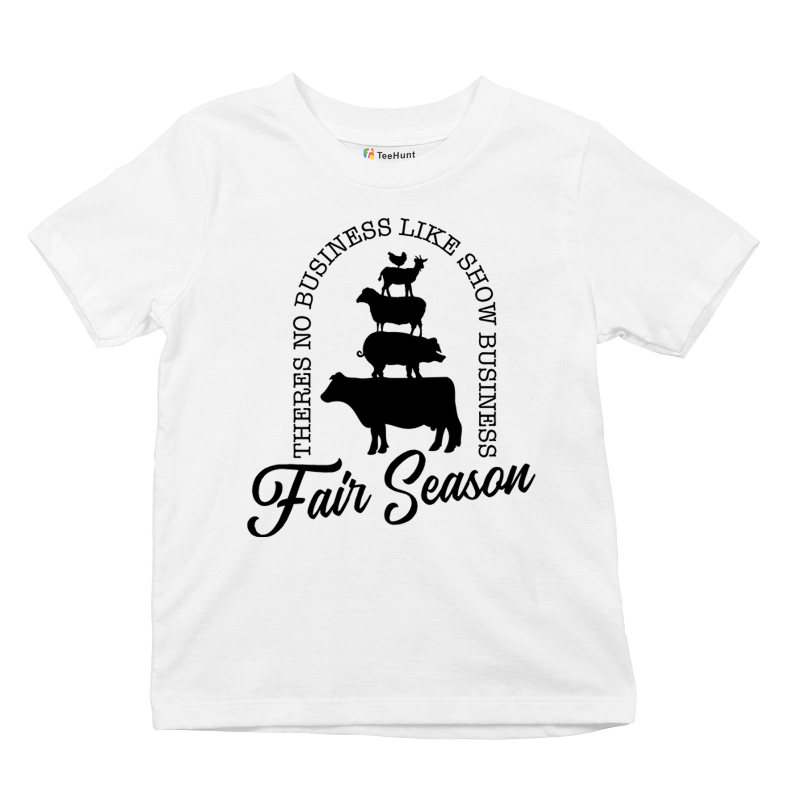 Fair Season Youth T-shirt Country Farm Life Farmer Pride Agricultural 4-H Kids - Picture 6 of 43