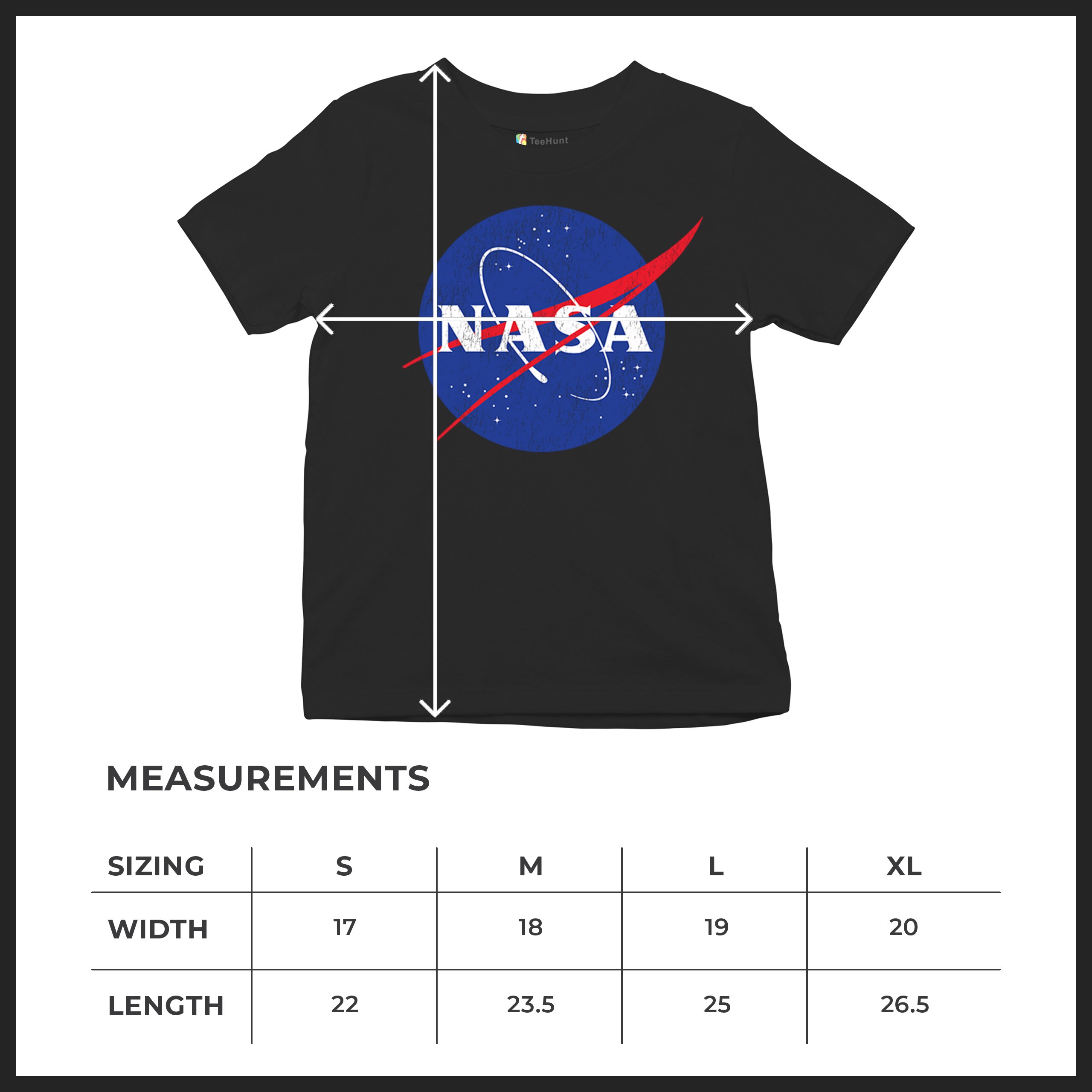 NASA Meatball Logo Youth T-shirt American Astronaut Space UFO Souvenir Kids - Picture 8 of 36