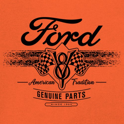 Ford V8 Originalteile T-Shirt American Racing Mustang Performance Herren Tee - Bild 11 von 78