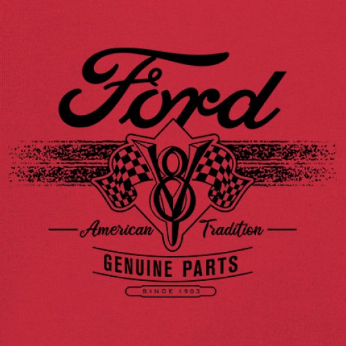 Ford V8 Originalteile T-Shirt American Racing Mustang Performance Herren Tee - Bild 25 von 78