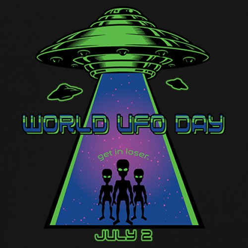 ALTRA T shirt collo a V divertenti alieni dischi volanti disco volante