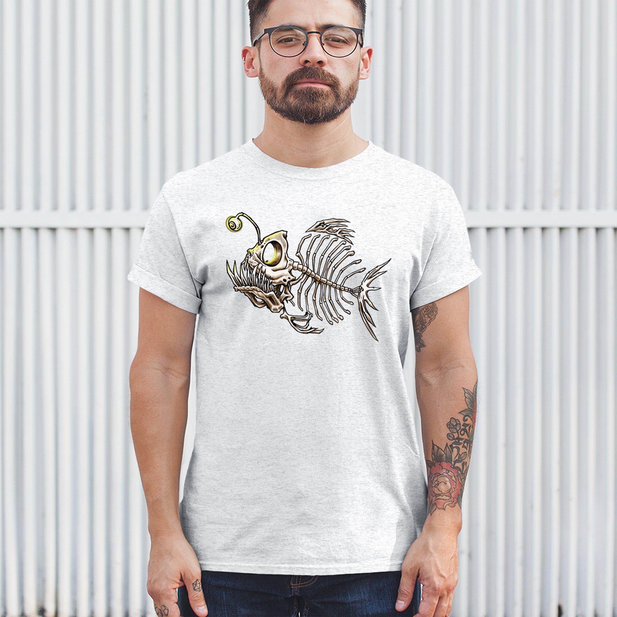 Camiseta Deep Sea Pescador Pez Esqueleto Pescadores Amante Amante Regalo Camiseta Para Hombre - Imagen 68 de 113