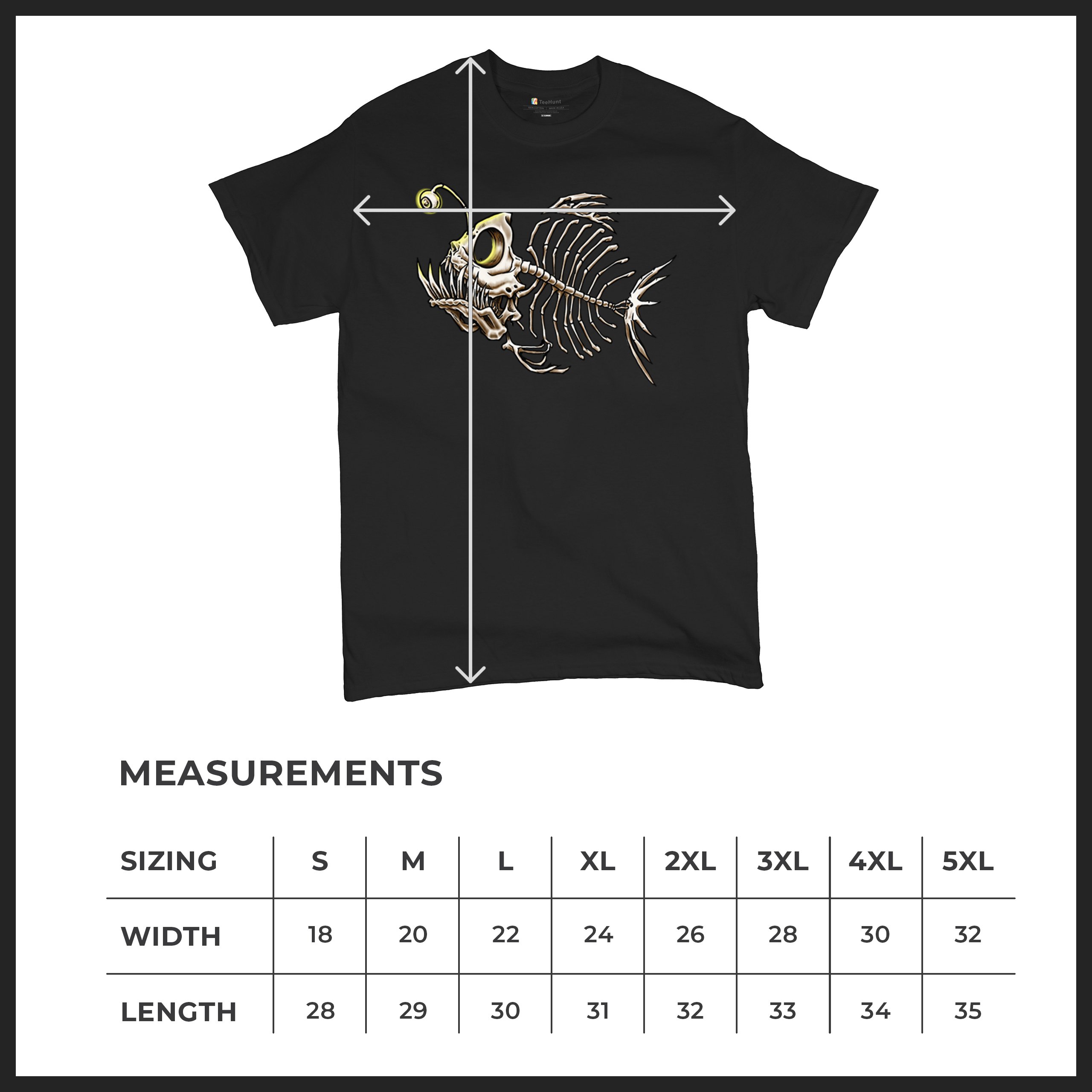 Camiseta Deep Sea Pescador Pez Esqueleto Pescadores Amante Amante Regalo Camiseta Para Hombre - Imagen 8 de 113