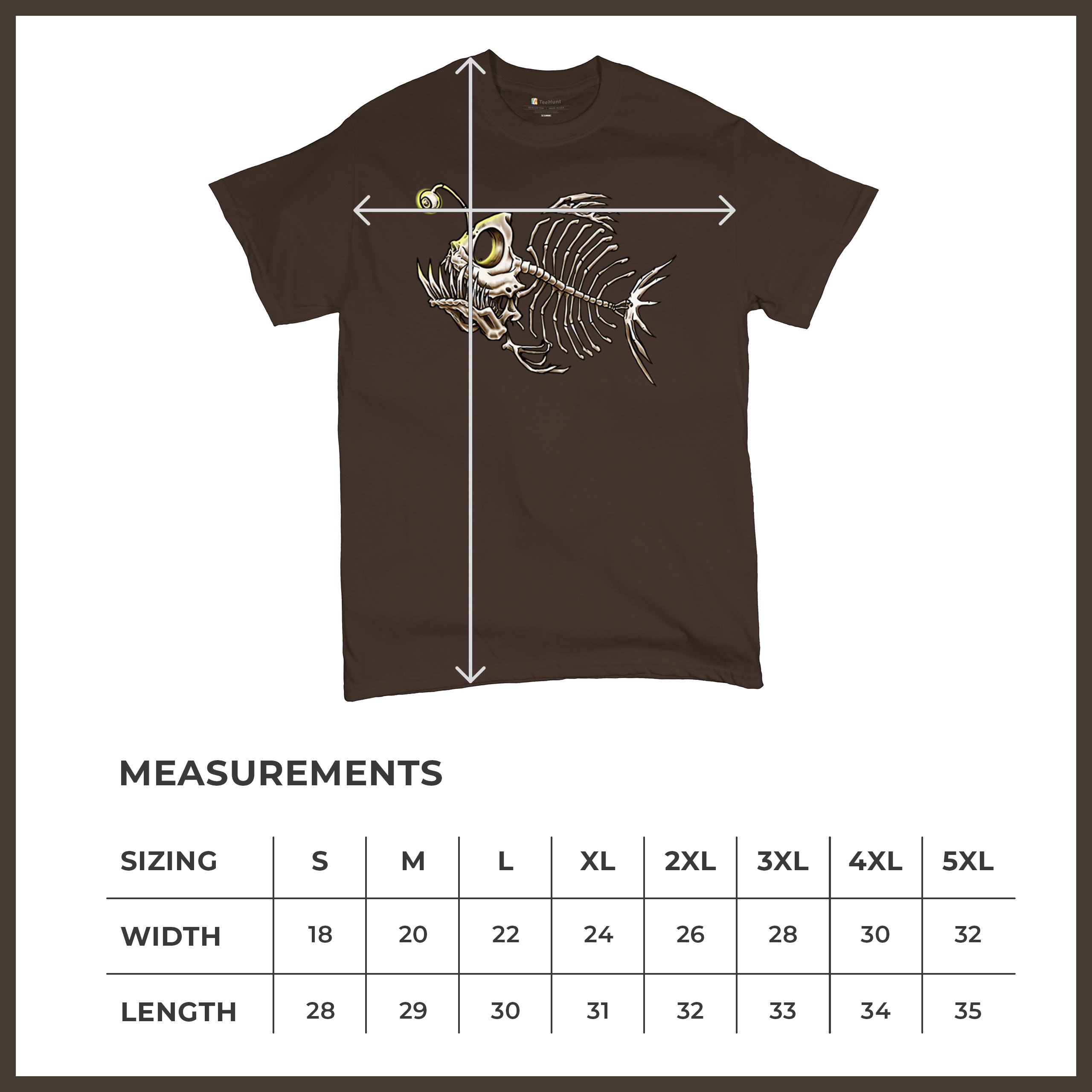 Camiseta Deep Sea Pescador Pez Esqueleto Pescadores Amante Amante Regalo Camiseta Para Hombre - Imagen 78 de 113