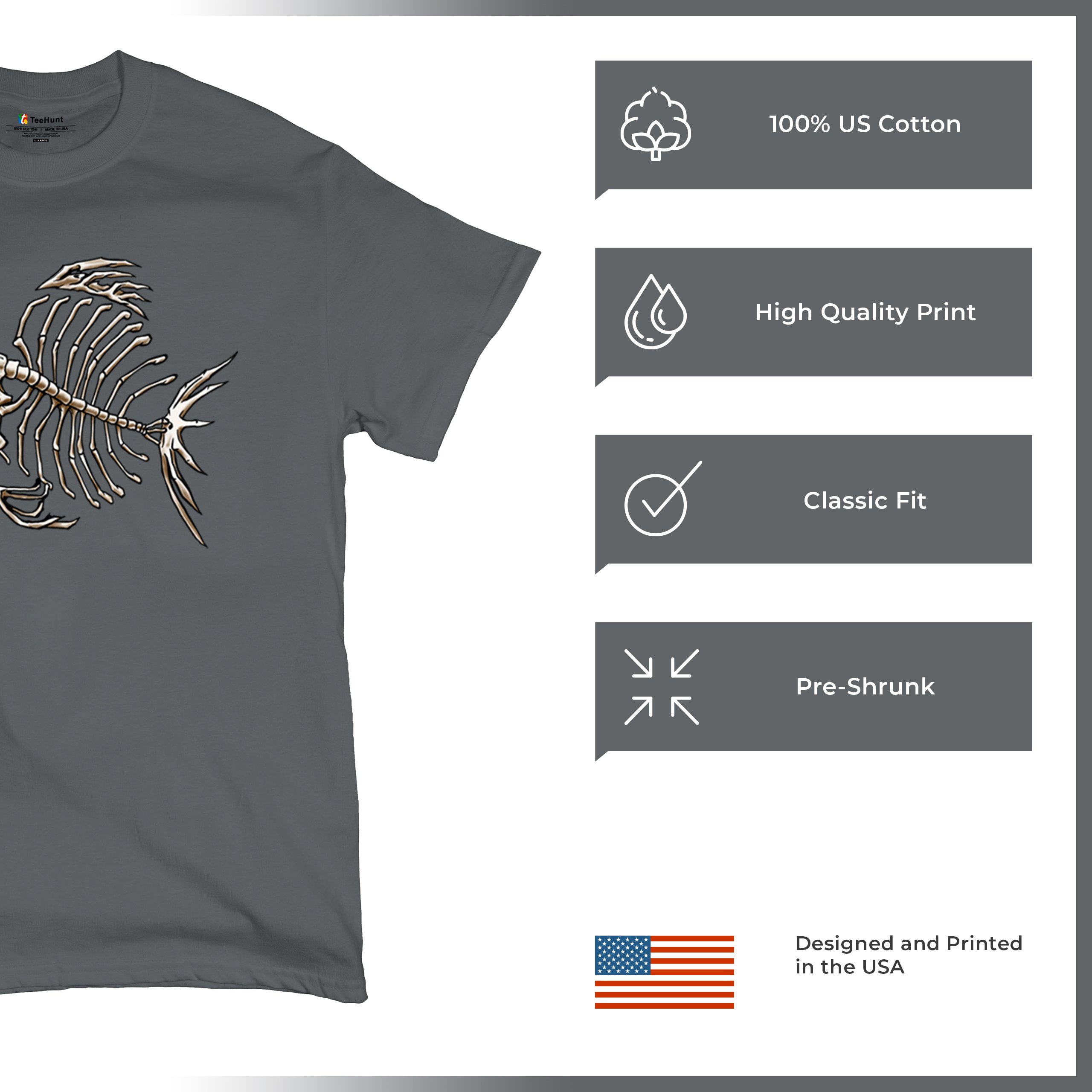 Camiseta Deep Sea Pescador Pez Esqueleto Pescadores Amante Amante Regalo Camiseta Para Hombre - Imagen 84 de 113