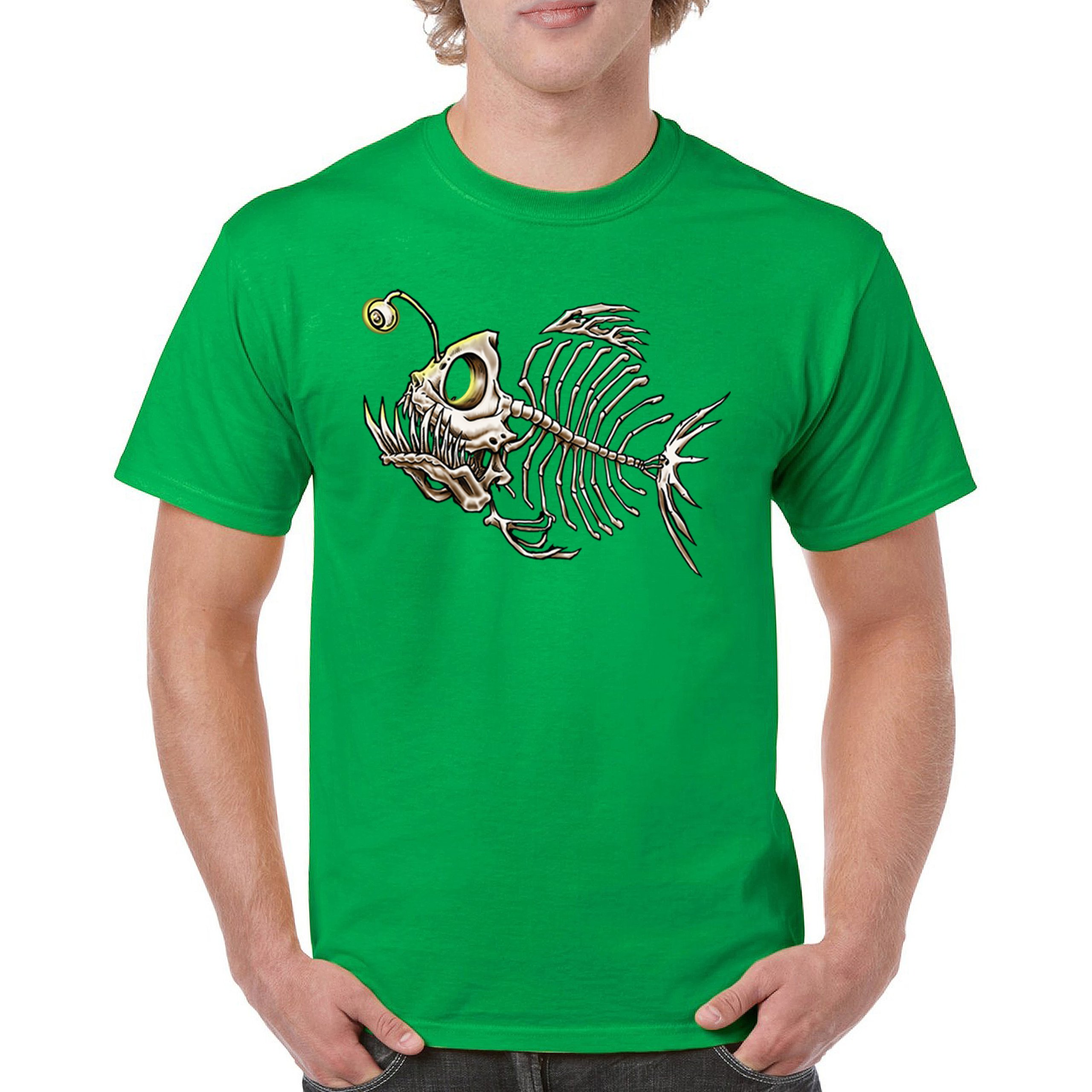Camiseta Deep Sea Pescador Pez Esqueleto Pescadores Amante Amante Regalo Camiseta Para Hombre - Imagen 58 de 113