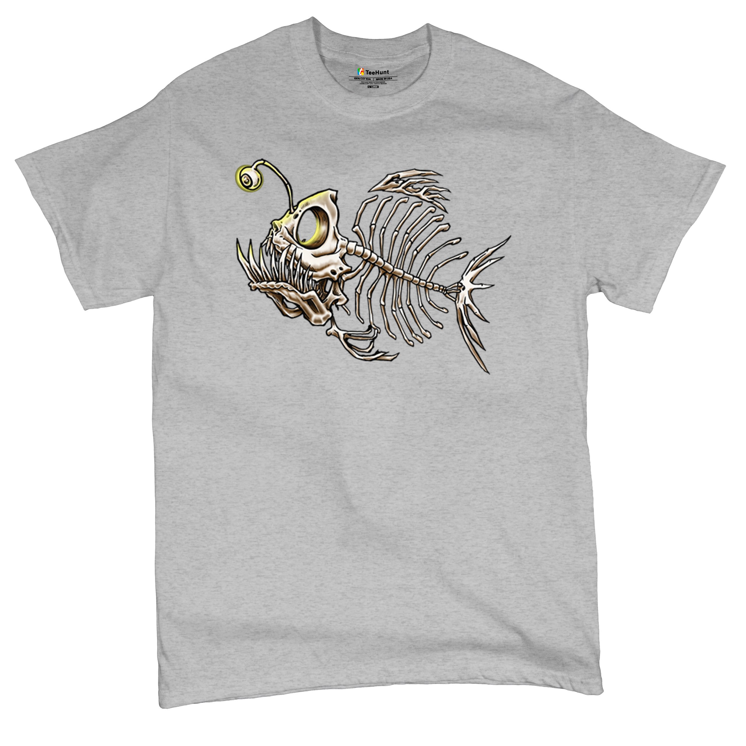 Camiseta Deep Sea Pescador Pez Esqueleto Pescadores Amante Amante Regalo Camiseta Para Hombre - Imagen 13 de 113