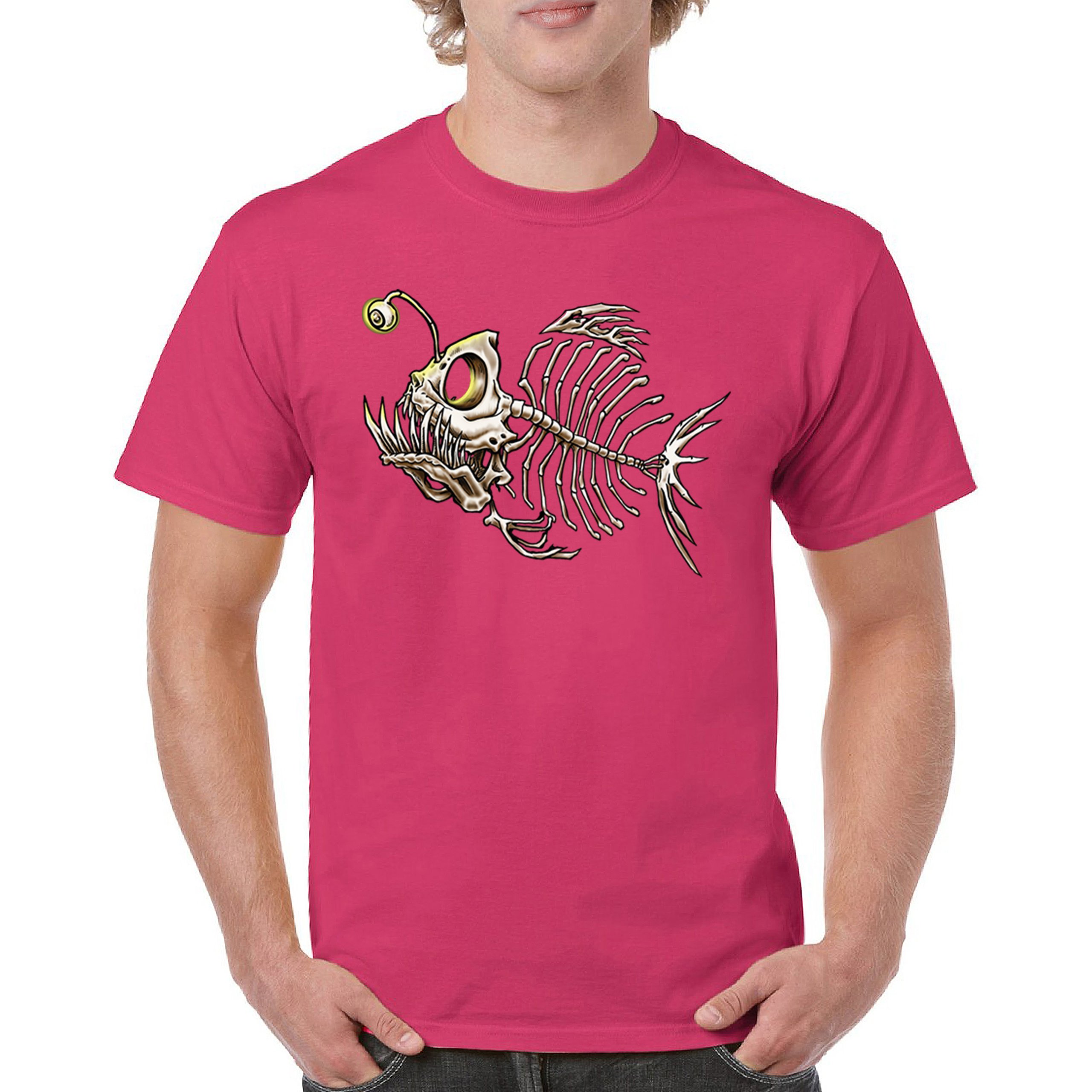 Camiseta Deep Sea Pescador Pez Esqueleto Pescadores Amante Amante Regalo Camiseta Para Hombre - Imagen 23 de 113