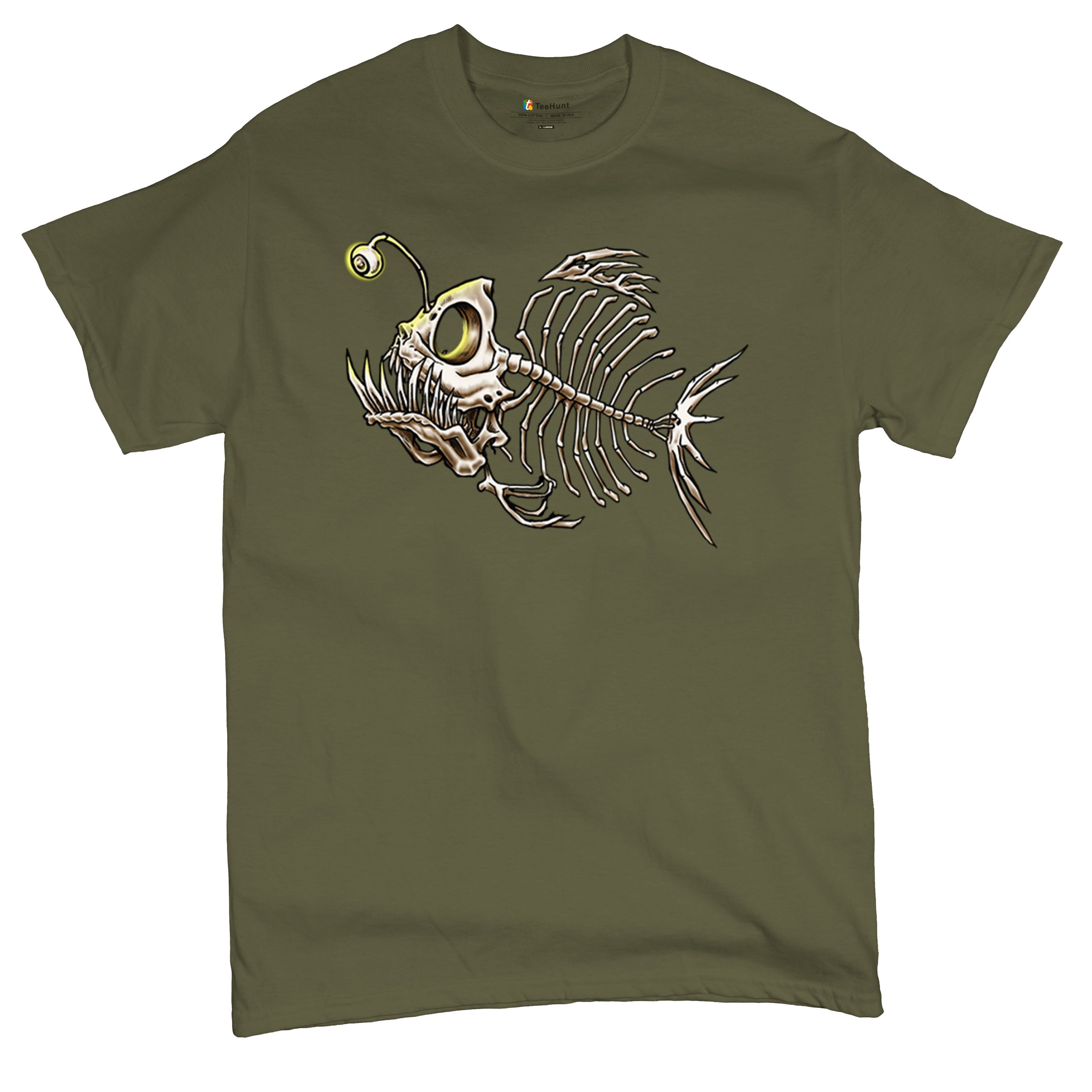 Camiseta Deep Sea Pescador Pez Esqueleto Pescadores Amante Amante Regalo Camiseta Para Hombre - Imagen 97 de 113