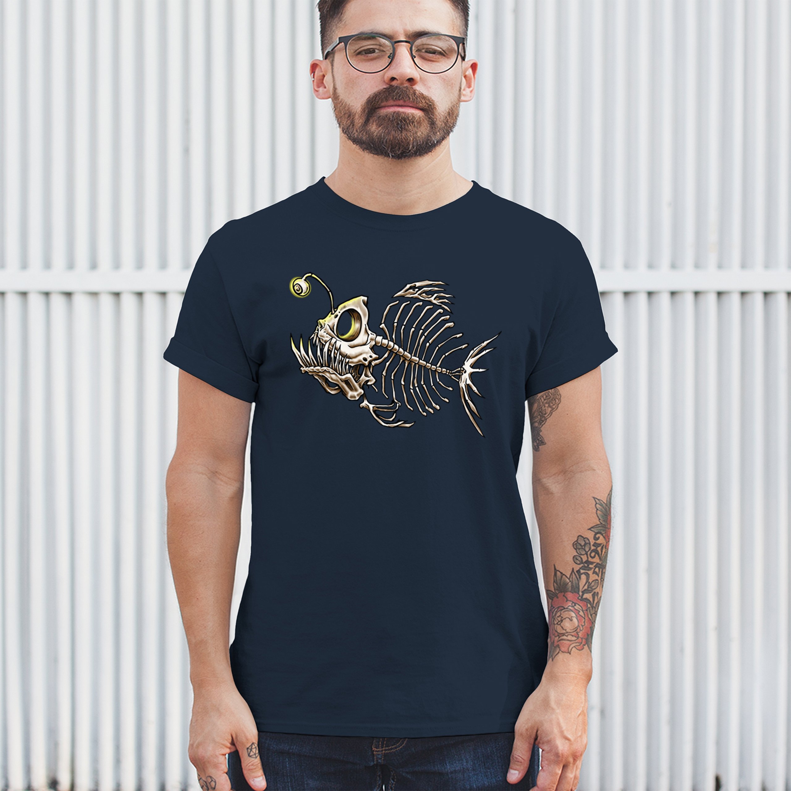 Camiseta Deep Sea Pescador Pez Esqueleto Pescadores Amante Amante Regalo Camiseta Para Hombre - Imagen 54 de 113