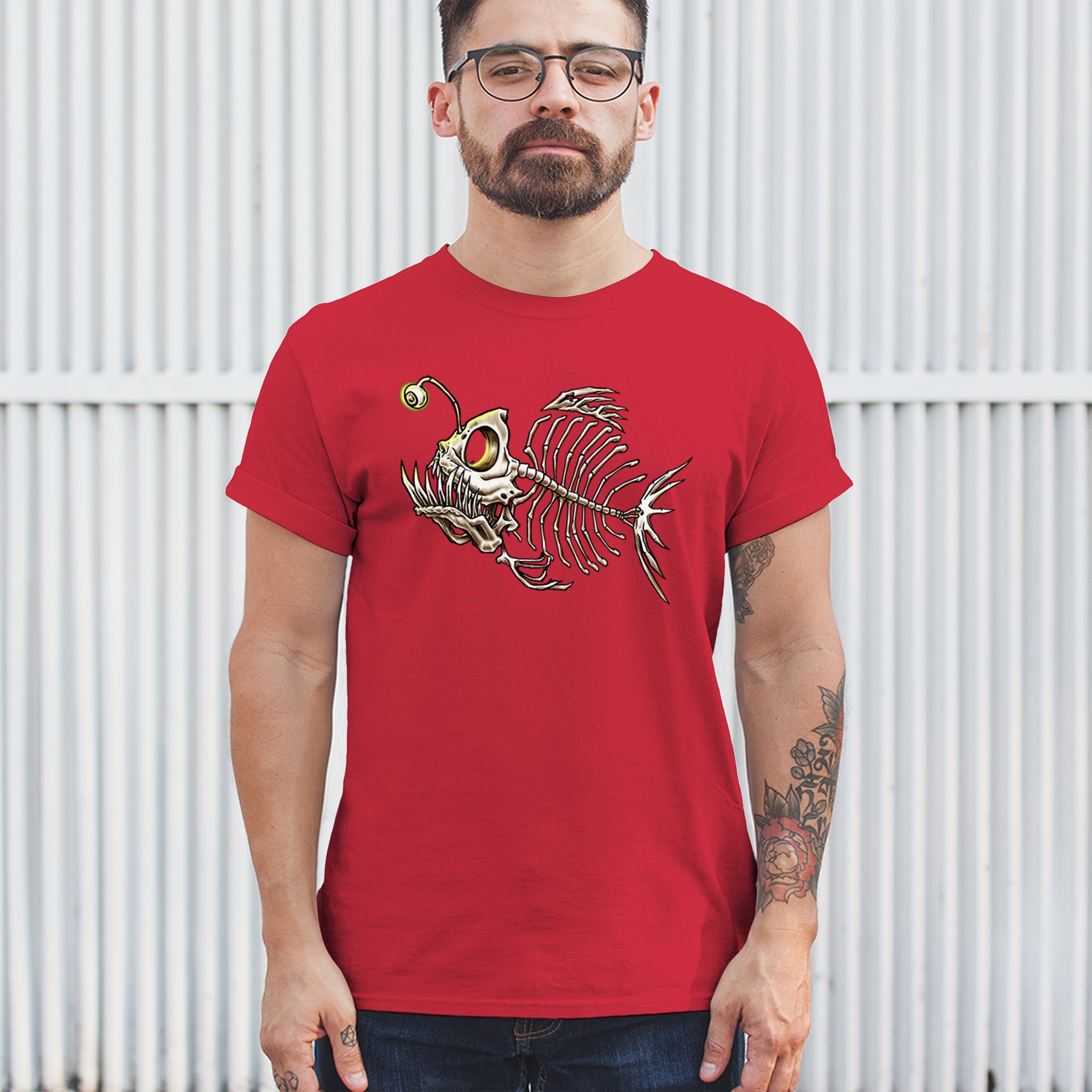 Camiseta Deep Sea Pescador Pez Esqueleto Pescadores Amante Amante Regalo Camiseta Para Hombre - Imagen 40 de 113