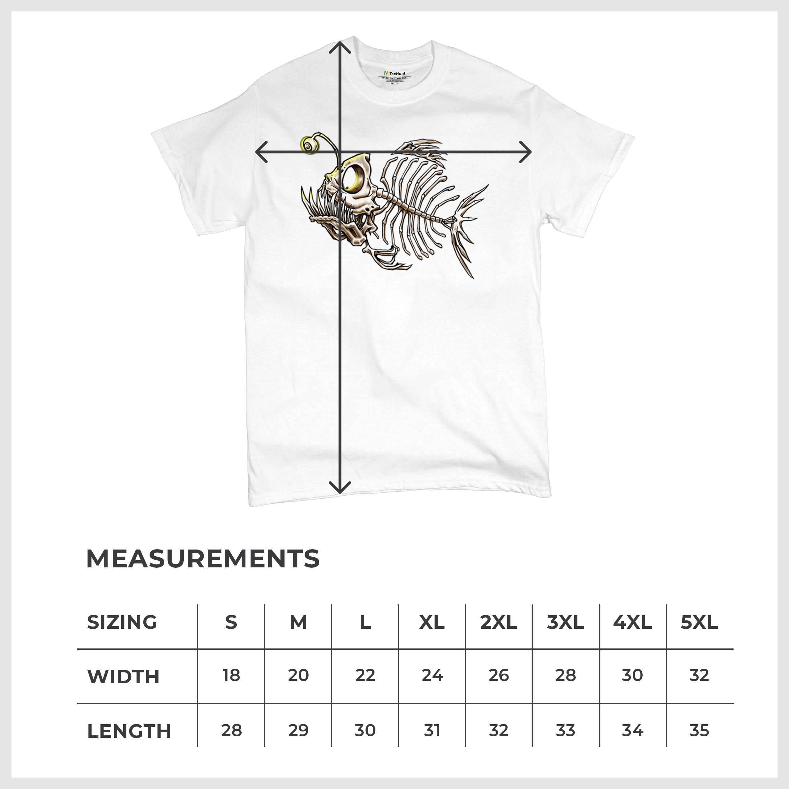 Camiseta Deep Sea Pescador Pez Esqueleto Pescadores Amante Amante Regalo Camiseta Para Hombre - Imagen 50 de 113