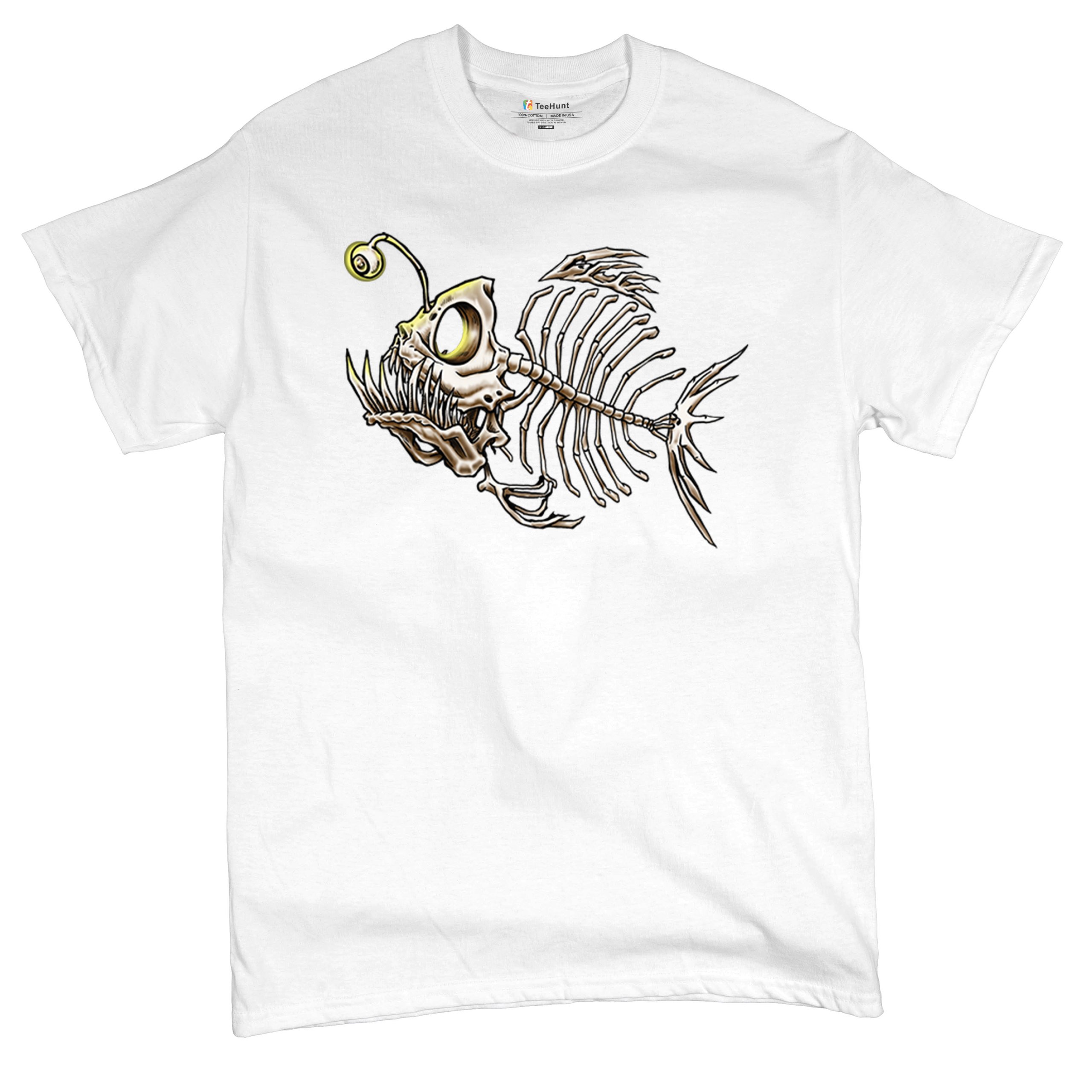 Camiseta Deep Sea Pescador Pez Esqueleto Pescadores Amante Amante Regalo Camiseta Para Hombre - Imagen 48 de 113