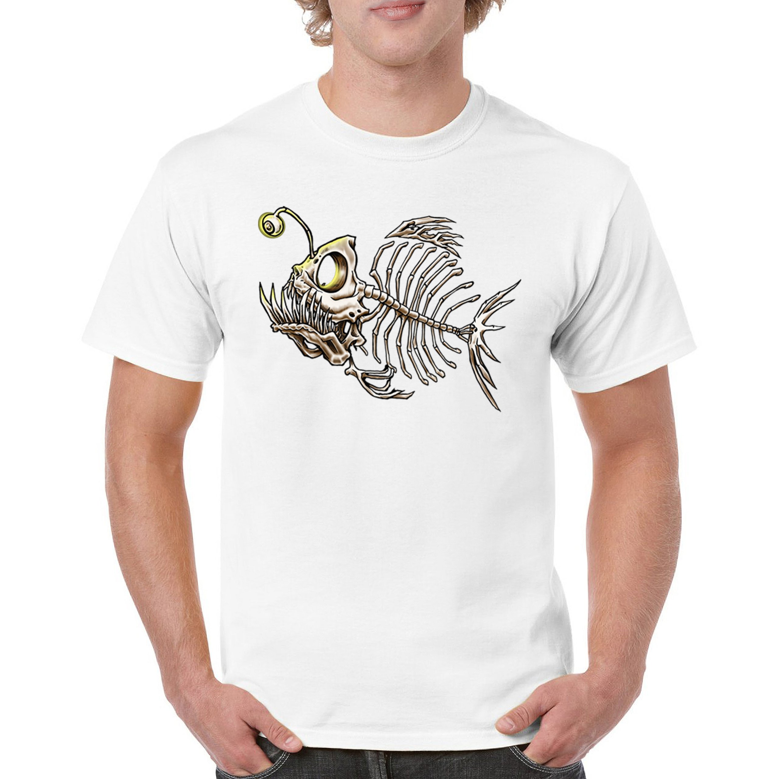 Camiseta Deep Sea Pescador Pez Esqueleto Pescadores Amante Amante Regalo Camiseta Para Hombre - Imagen 44 de 113