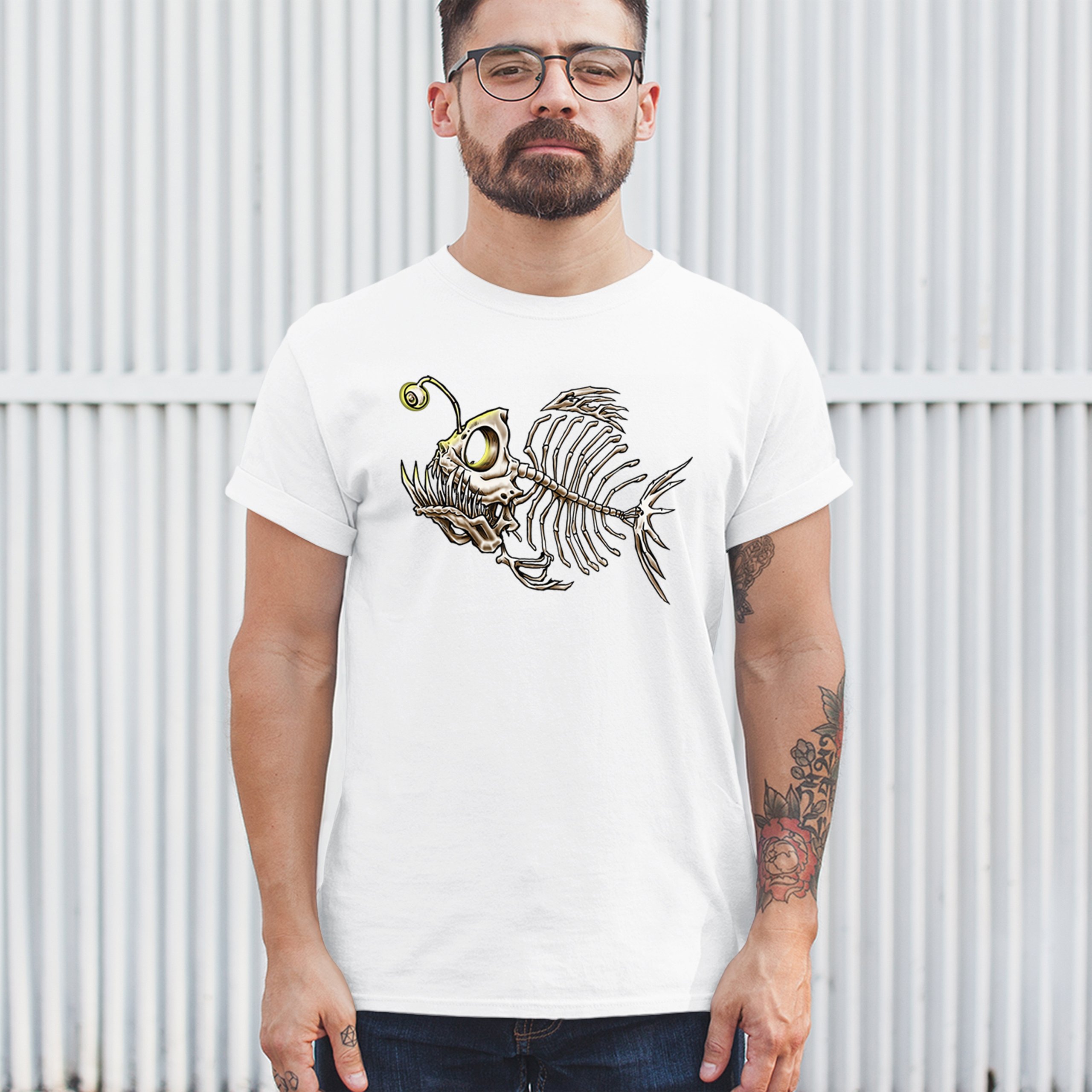 Camiseta Deep Sea Pescador Pez Esqueleto Pescadores Amante Amante Regalo Camiseta Para Hombre - Imagen 47 de 113