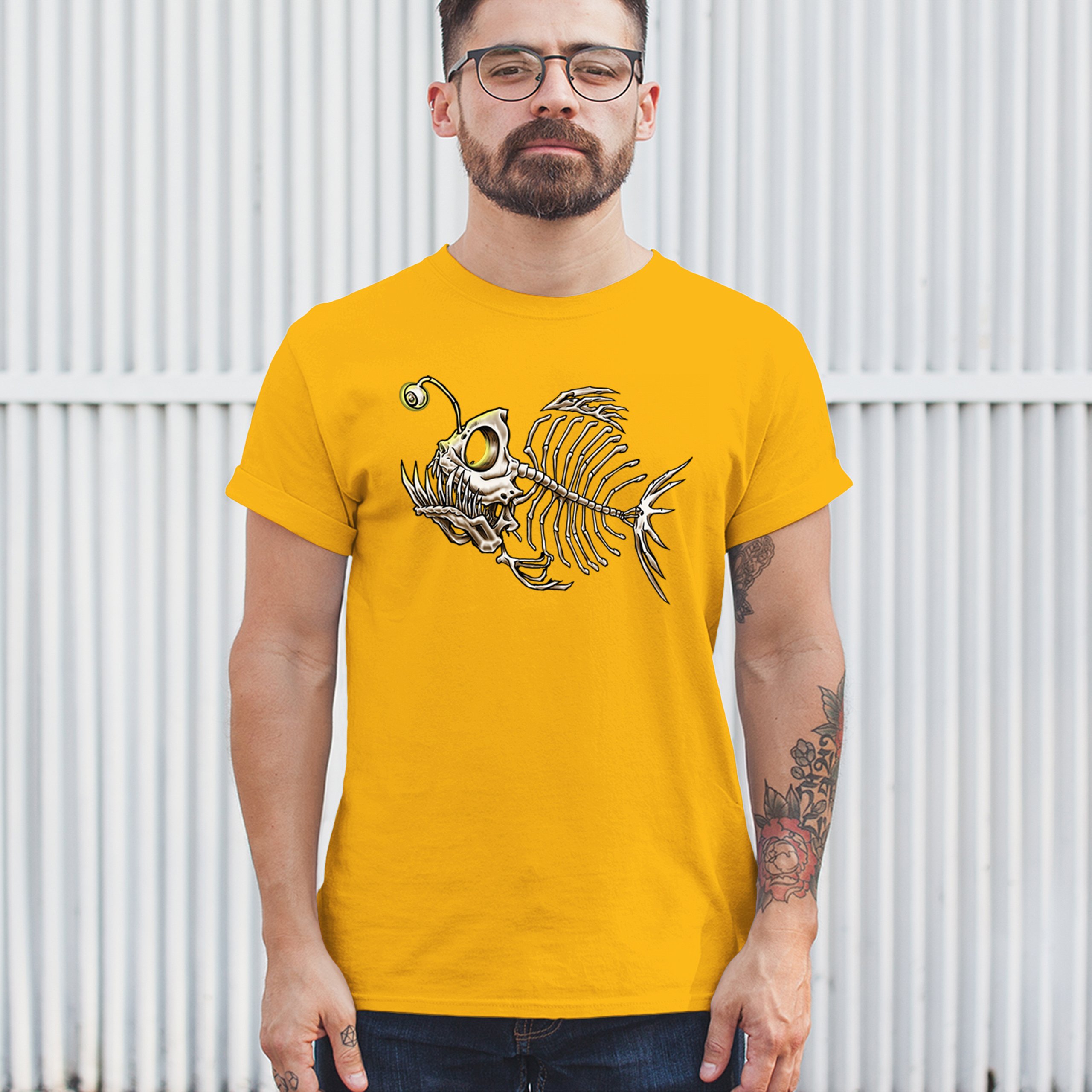 Camiseta Deep Sea Pescador Pez Esqueleto Pescadores Amante Amante Regalo Camiseta Para Hombre - Imagen 110 de 113