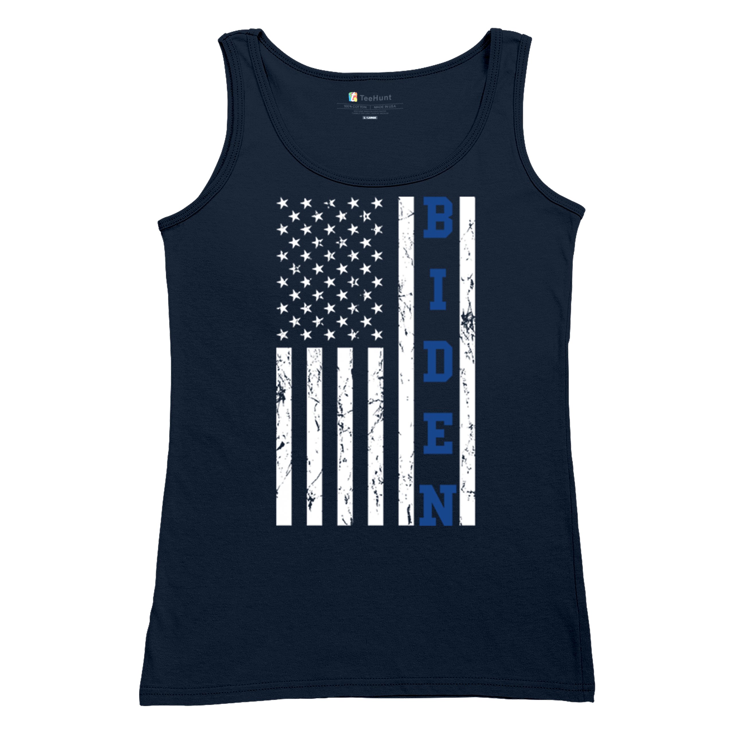 Joe Biden Flag 2024 Women's Tank Top Democrats President Political - Picture 20 of 29