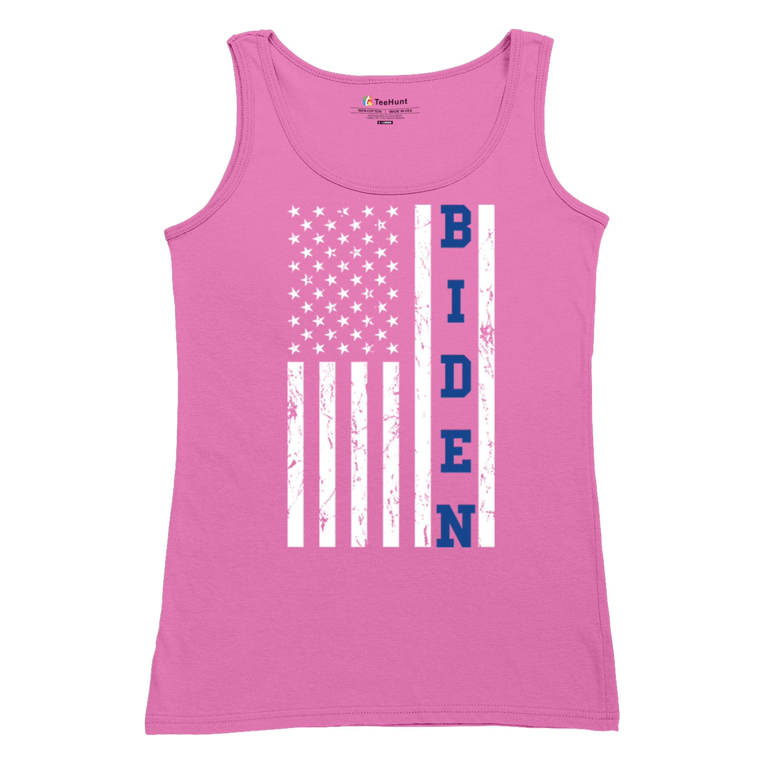 Joe Biden Flag 2024 Women's Tank Top Democrats President Political - Picture 27 of 29