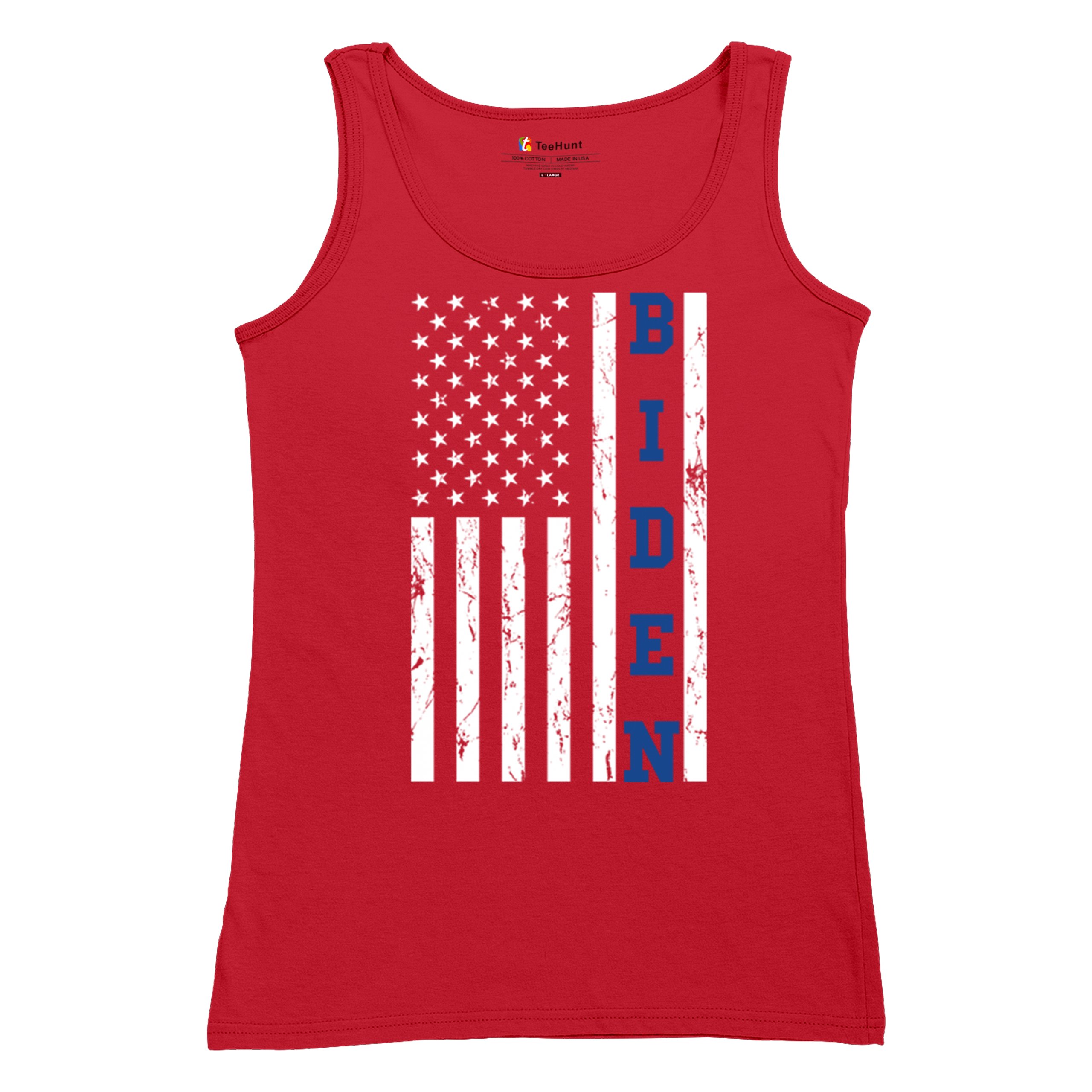 Joe Biden Flag 2024 Women's Tank Top Democrats President Political - Picture 13 of 29
