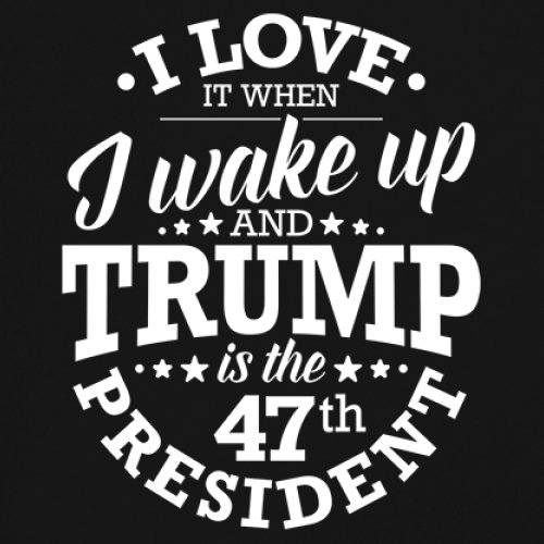 I Love to Wake Up And Trump is the 47th President Youth T-shirt MAGA Red Kids - Picture 11 of 43