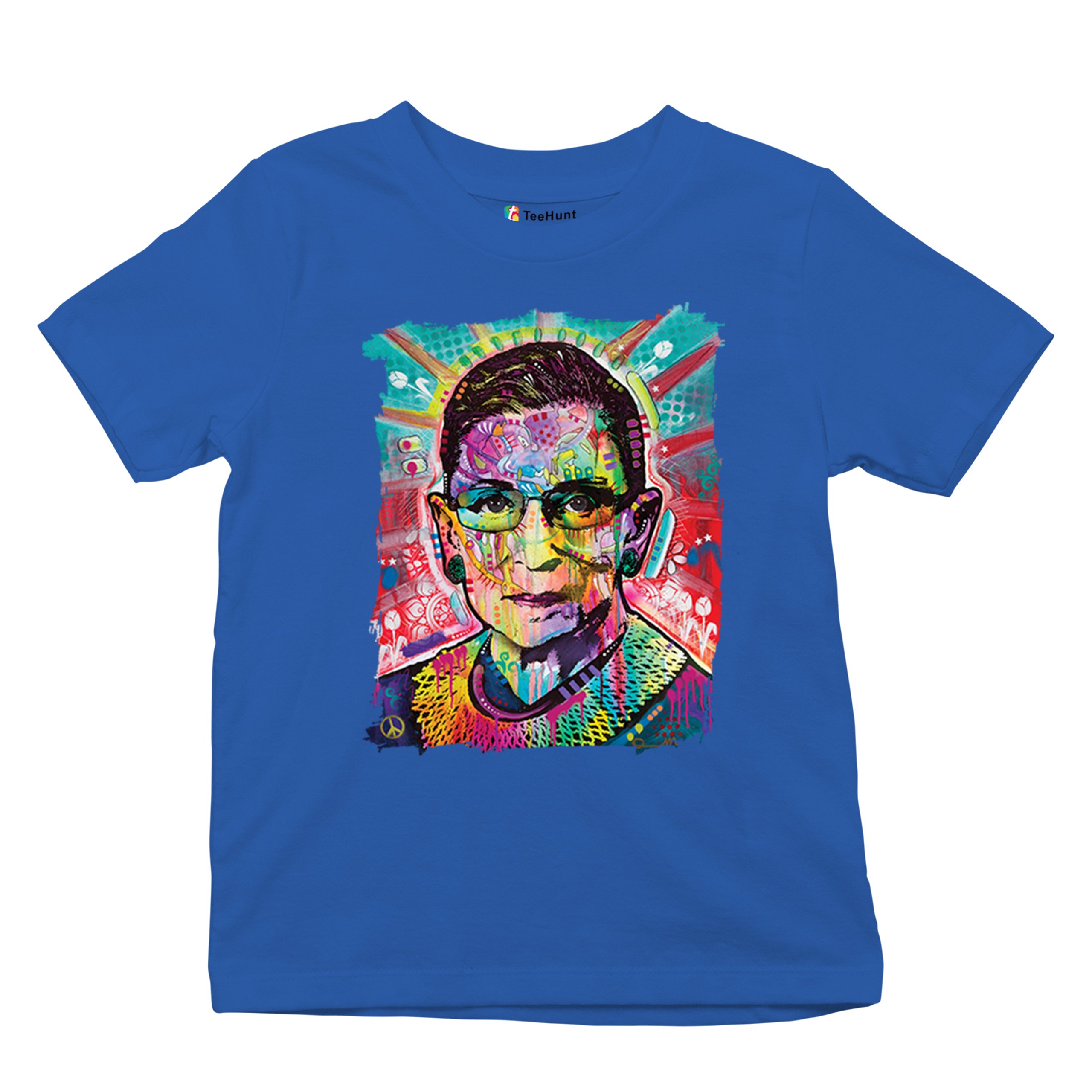 Dean Russo Ruth Bader Ginsburg Youth T-shirt Pop Culture Icon RBG Kids - Picture 41 of 50