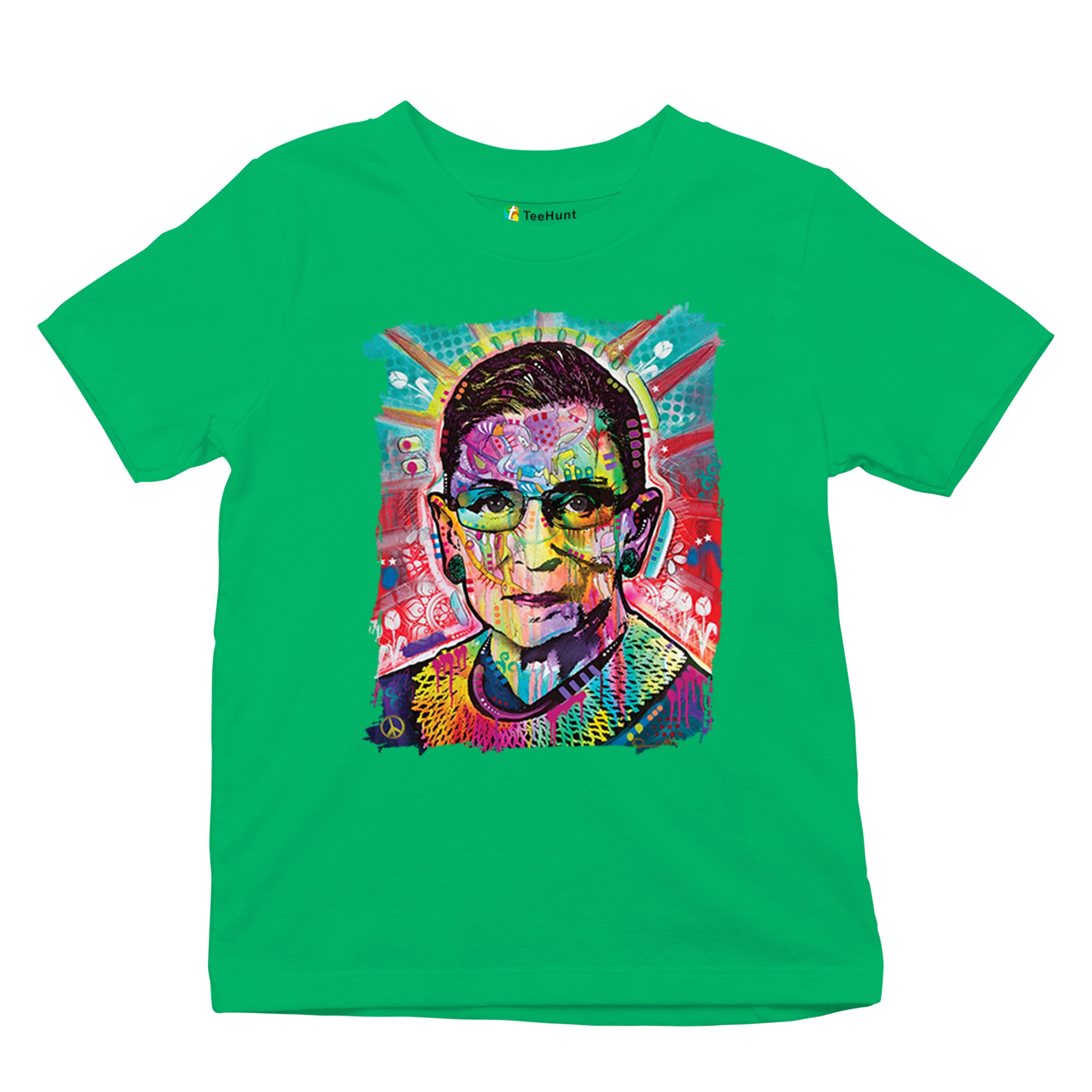 Dean Russo Ruth Bader Ginsburg Youth T-shirt Pop Culture Icon RBG Kids - Picture 34 of 50
