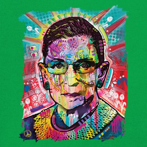 Dean Russo Ruth Bader Ginsburg Youth T-shirt Pop Culture Icon RBG Kids - Picture 32 of 50