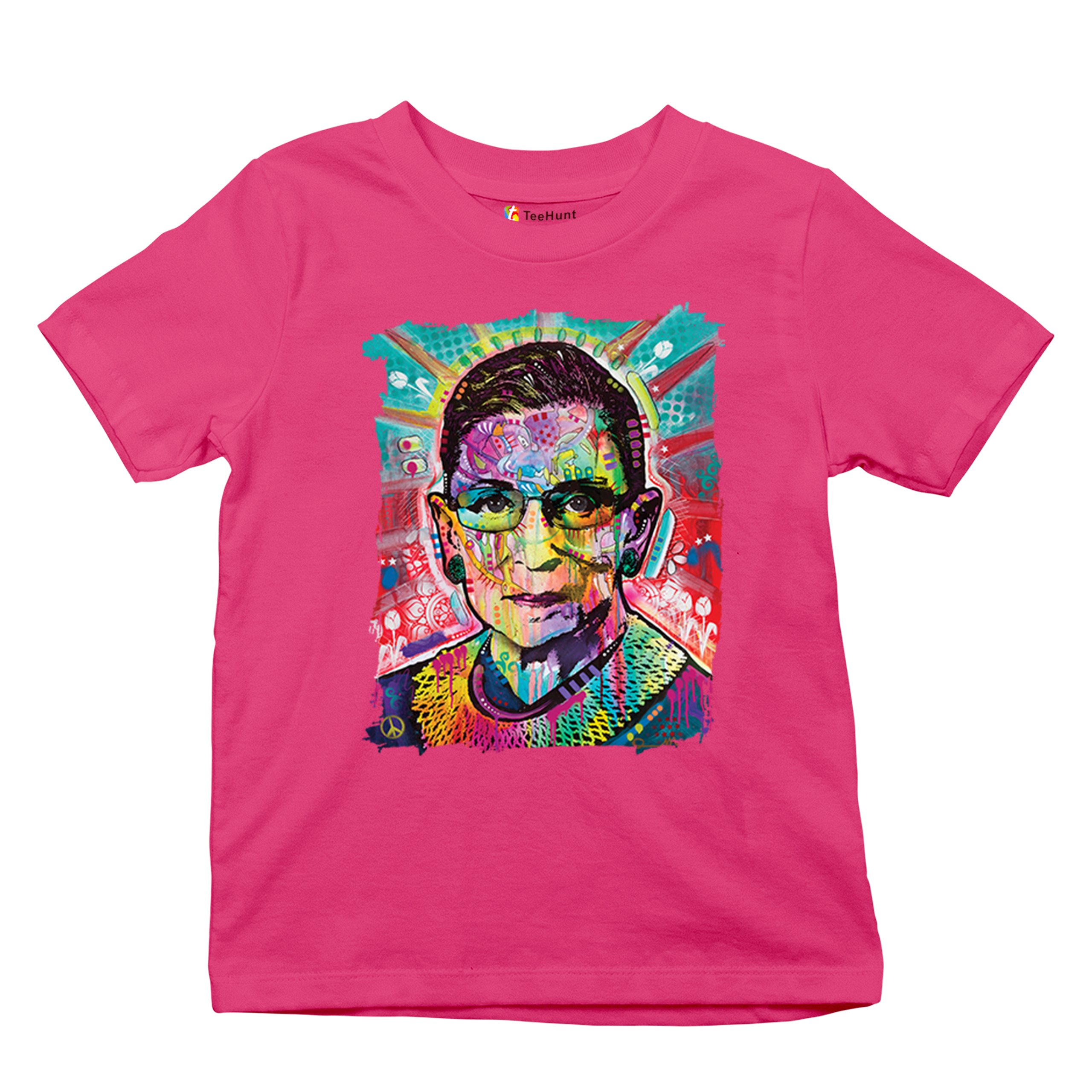 Dean Russo Ruth Bader Ginsburg Youth T-shirt Pop Culture Icon RBG Kids - Picture 48 of 50