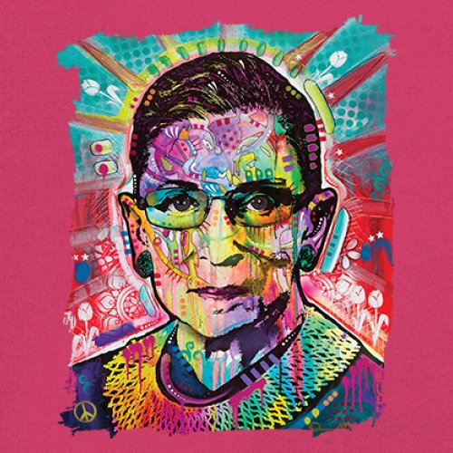 Dean Russo Ruth Bader Ginsburg Youth T-shirt Pop Culture Icon RBG Kids - Picture 46 of 50
