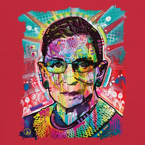 Dean Russo Ruth Bader Ginsburg Youth T-shirt Pop Culture Icon RBG Kids - Picture 18 of 50