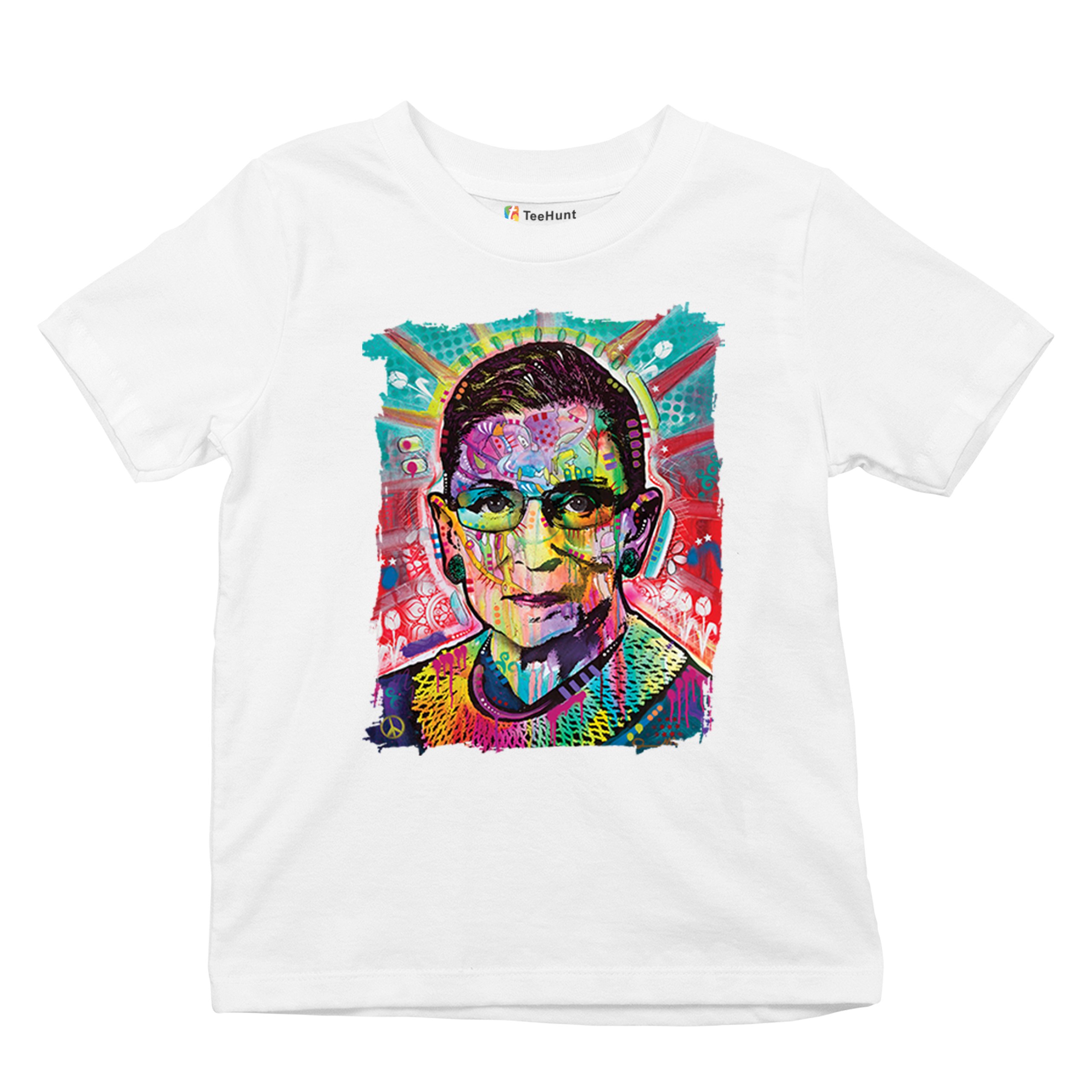 Dean Russo Ruth Bader Ginsburg Youth T-shirt Pop Culture Icon RBG Kids - Picture 27 of 50