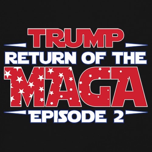 Trump Return of the MAGA Episode 2 Women's V-Neck T-shirt 47th President Tee - Picture 4 of 71