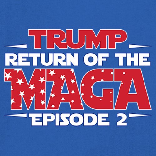 Trump Return of the MAGA Episode 2 Women's V-Neck T-shirt 47th President Tee - Picture 18 of 71