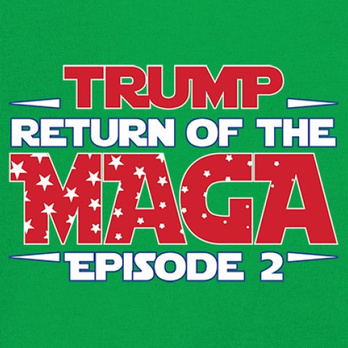 Trump Return of the MAGA Episode 2 Women's V-Neck T-shirt 47th President Tee - Picture 53 of 71